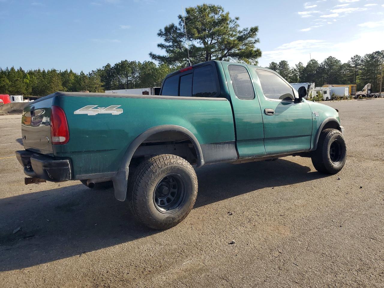 2000 Ford F150 Green vin: 1FTRX18W8YNA19086