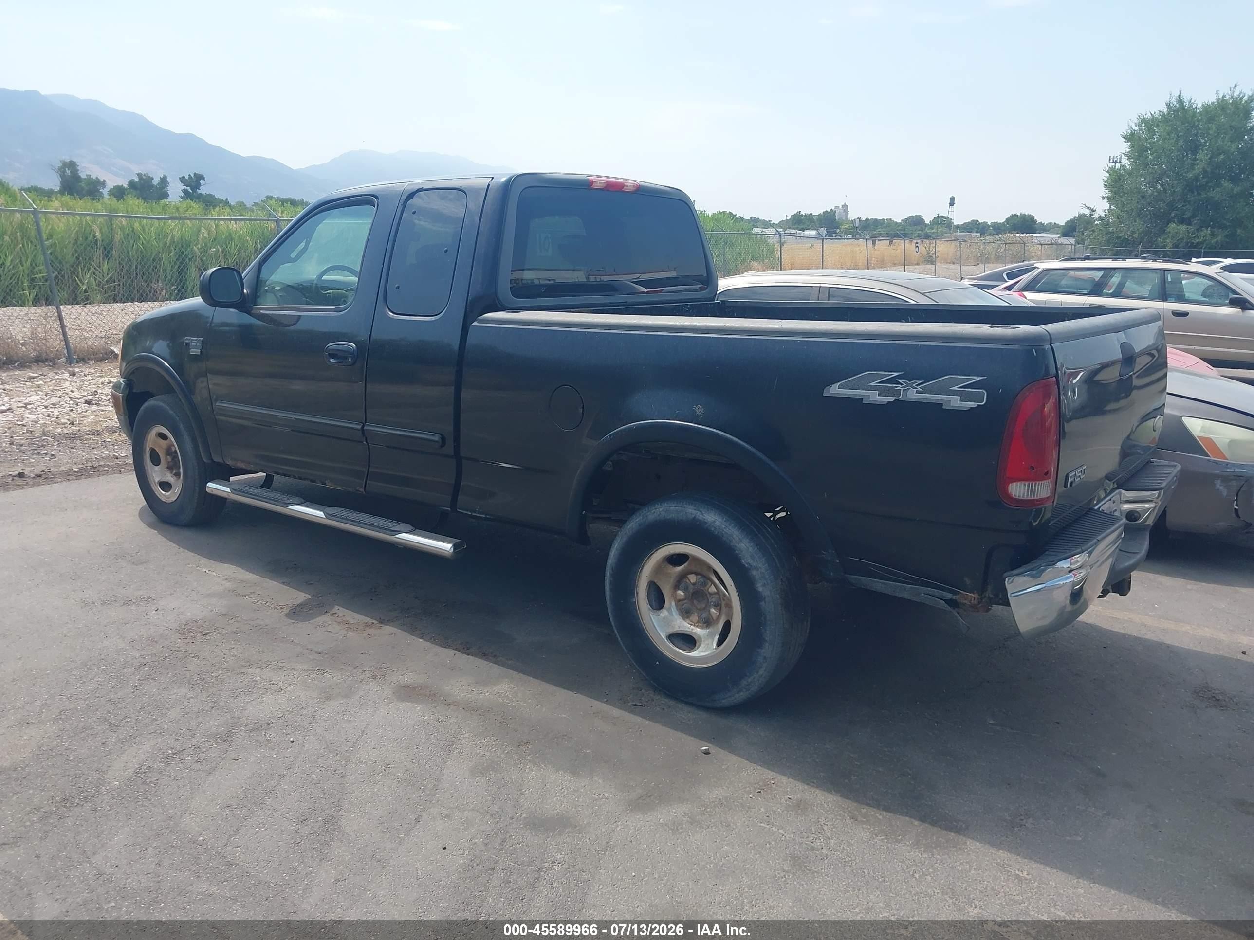 2002 Ford F-150 Lariat/xl/xlt Blue vin: 1FTRX18W92NA84553
