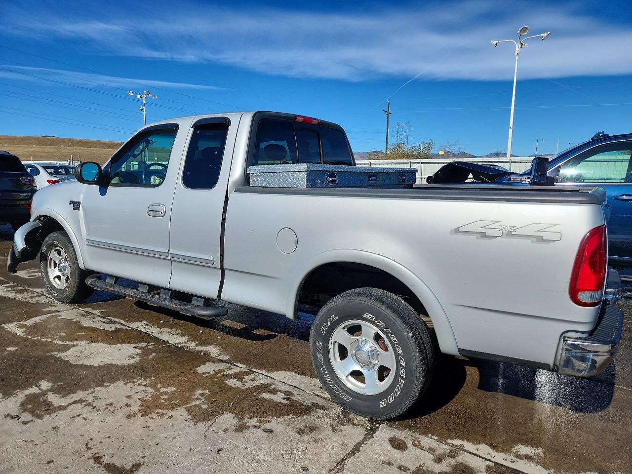 2002 Ford F150 Silver vin: 1FTRX18W92NB72079