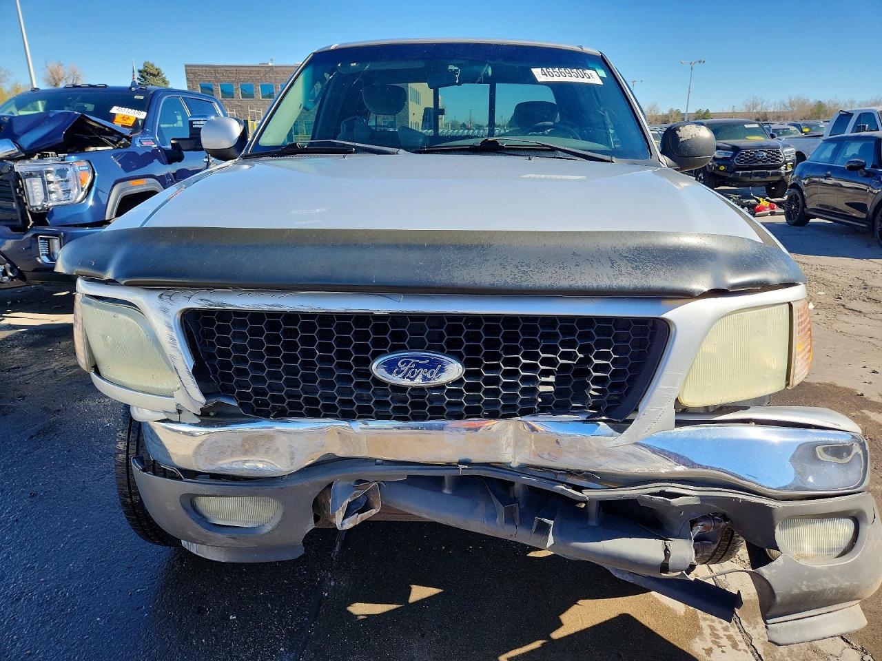 2002 Ford F150 Silver vin: 1FTRX18W92NB72079