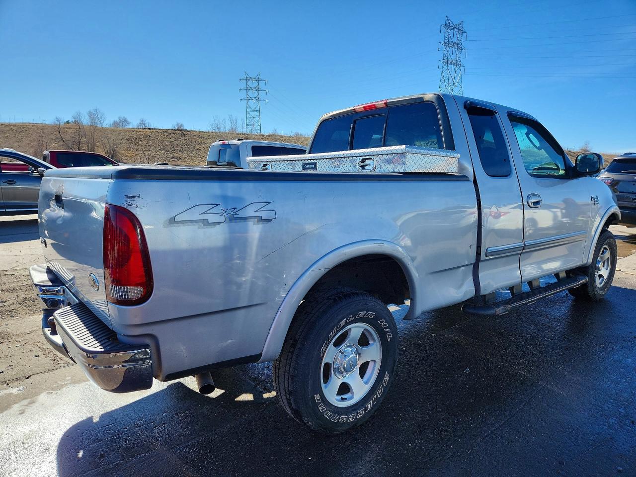 2002 Ford F150 Silver vin: 1FTRX18W92NB72079