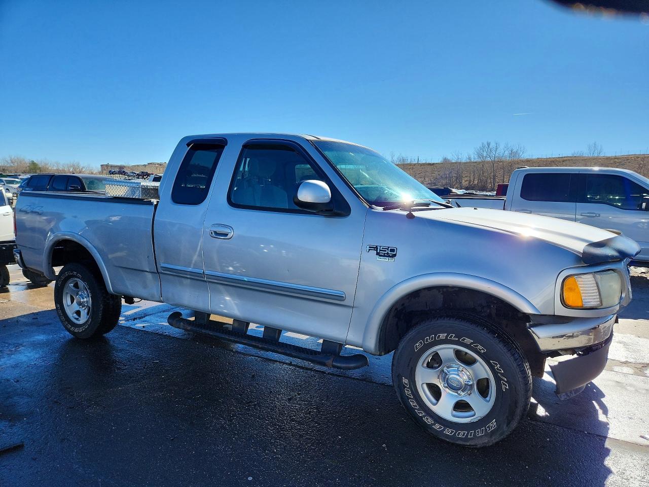 2002 Ford F150 Silver vin: 1FTRX18W92NB72079