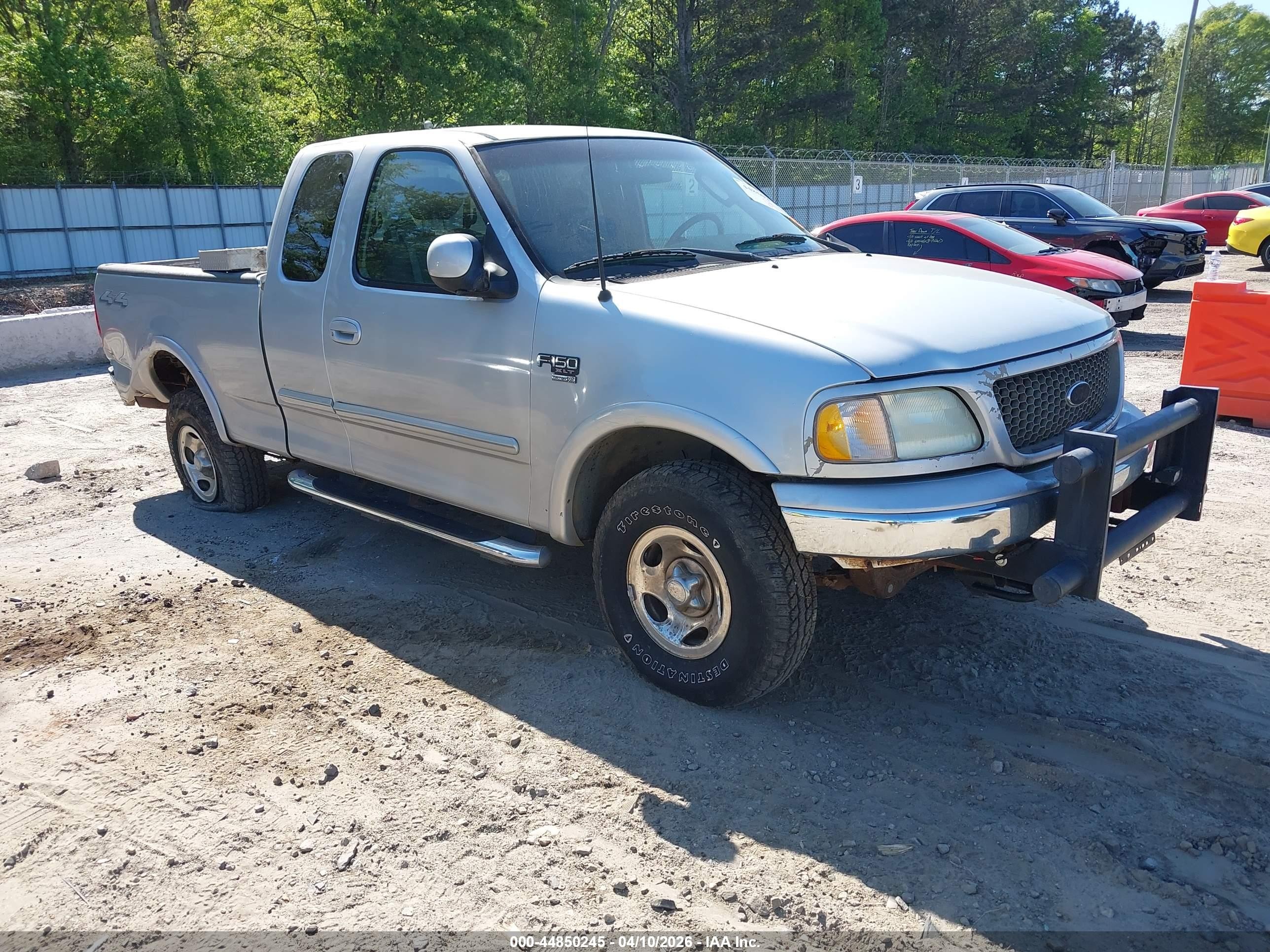 2003 Ford F-150 Lariat/xl/xlt Silver vin: 1FTRX18W93NA32261