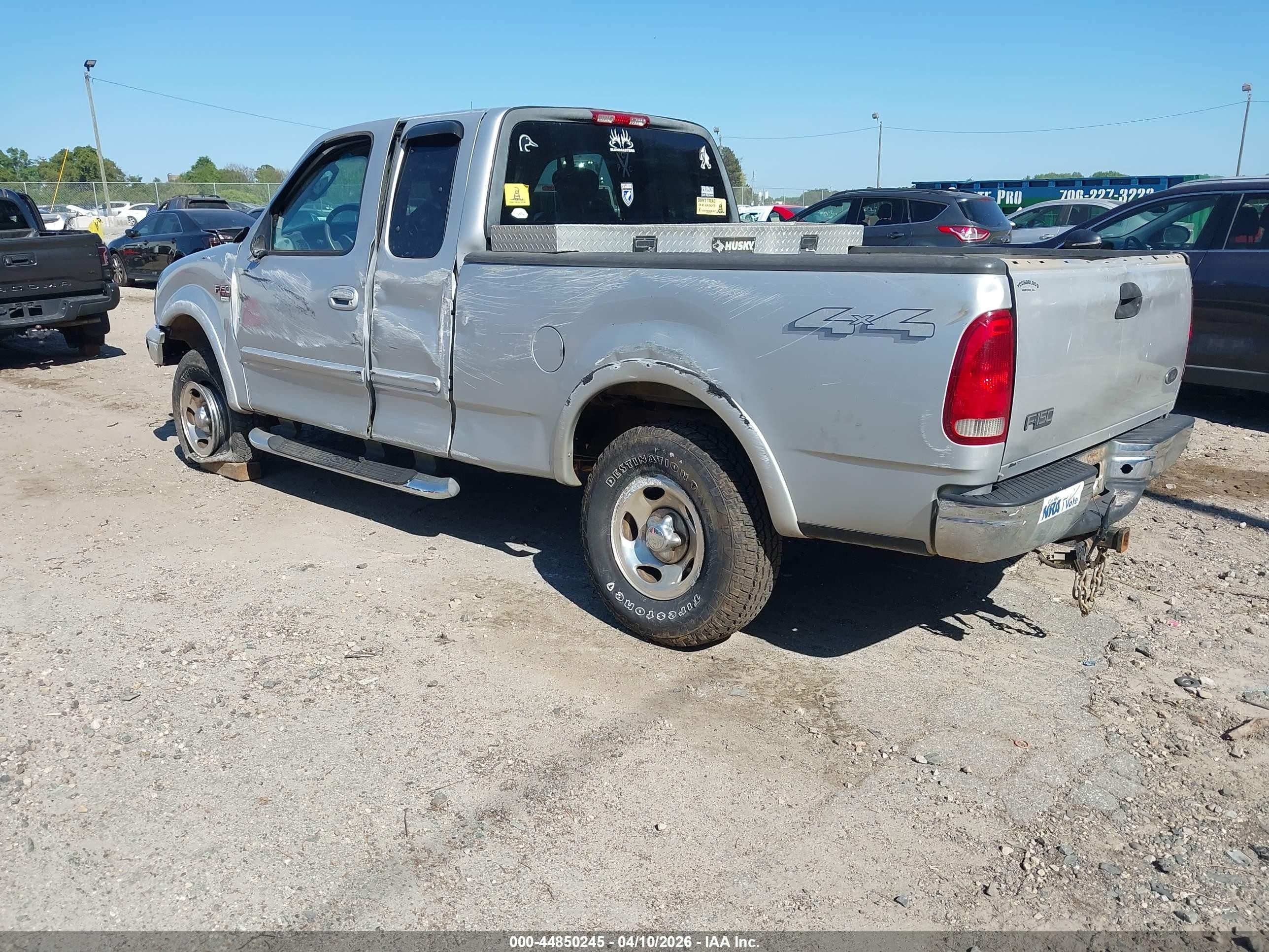 2003 Ford F-150 Lariat/xl/xlt Silver vin: 1FTRX18W93NA32261