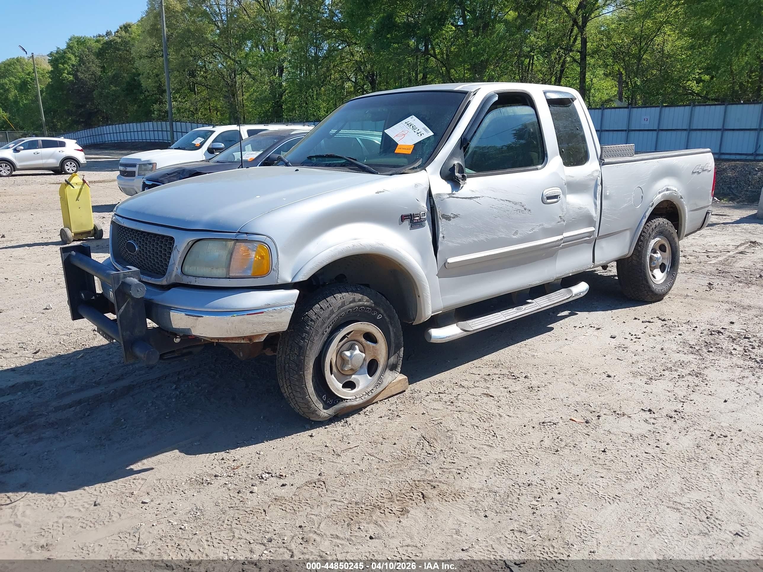 2003 Ford F-150 Lariat/xl/xlt Silver vin: 1FTRX18W93NA32261