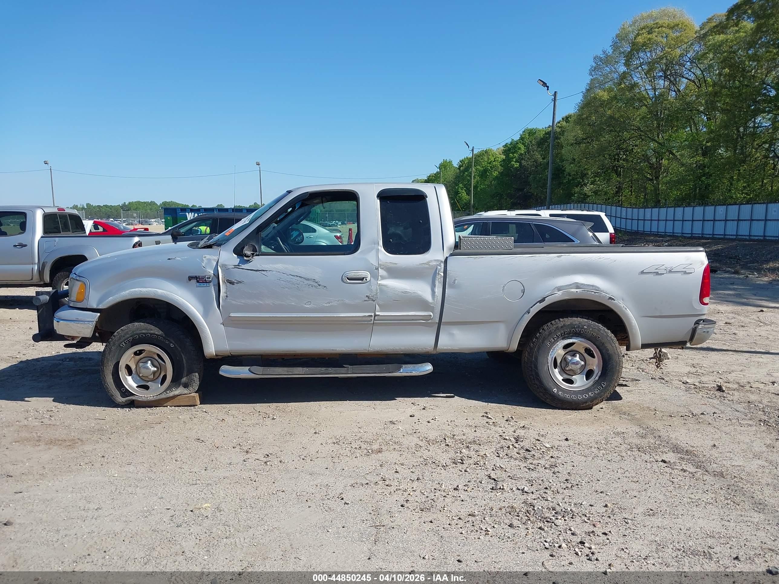 2003 Ford F-150 Lariat/xl/xlt Silver vin: 1FTRX18W93NA32261