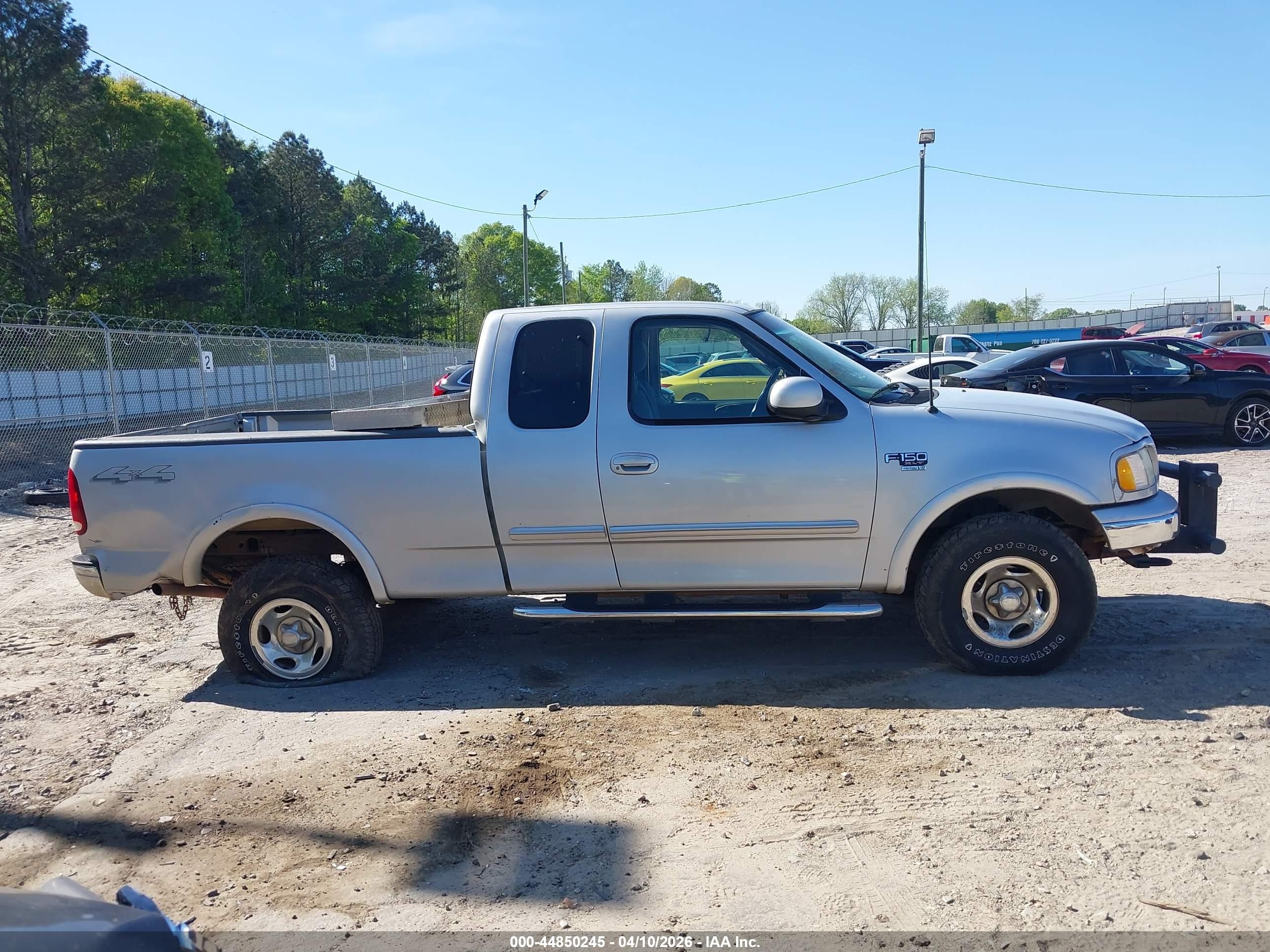 2003 Ford F-150 Lariat/xl/xlt Silver vin: 1FTRX18W93NA32261