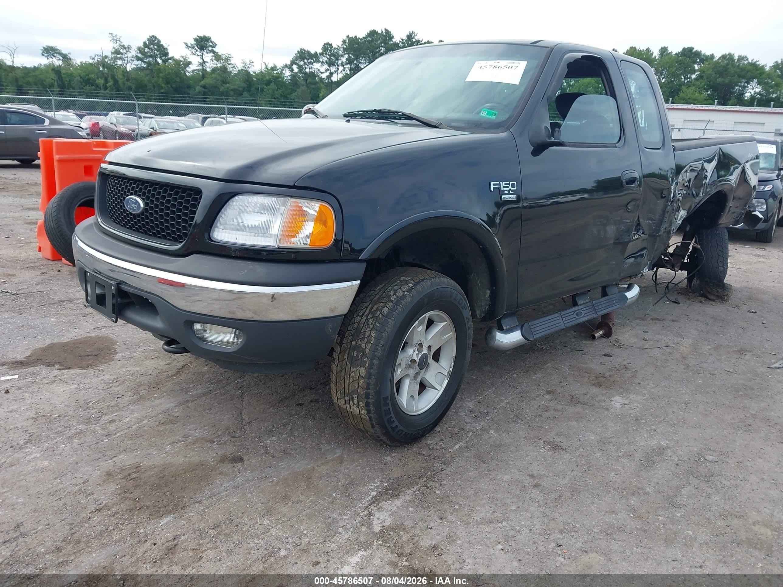 2003 Ford F-150 Lariat/xl/xlt Black vin: 1FTRX18W93NA82206