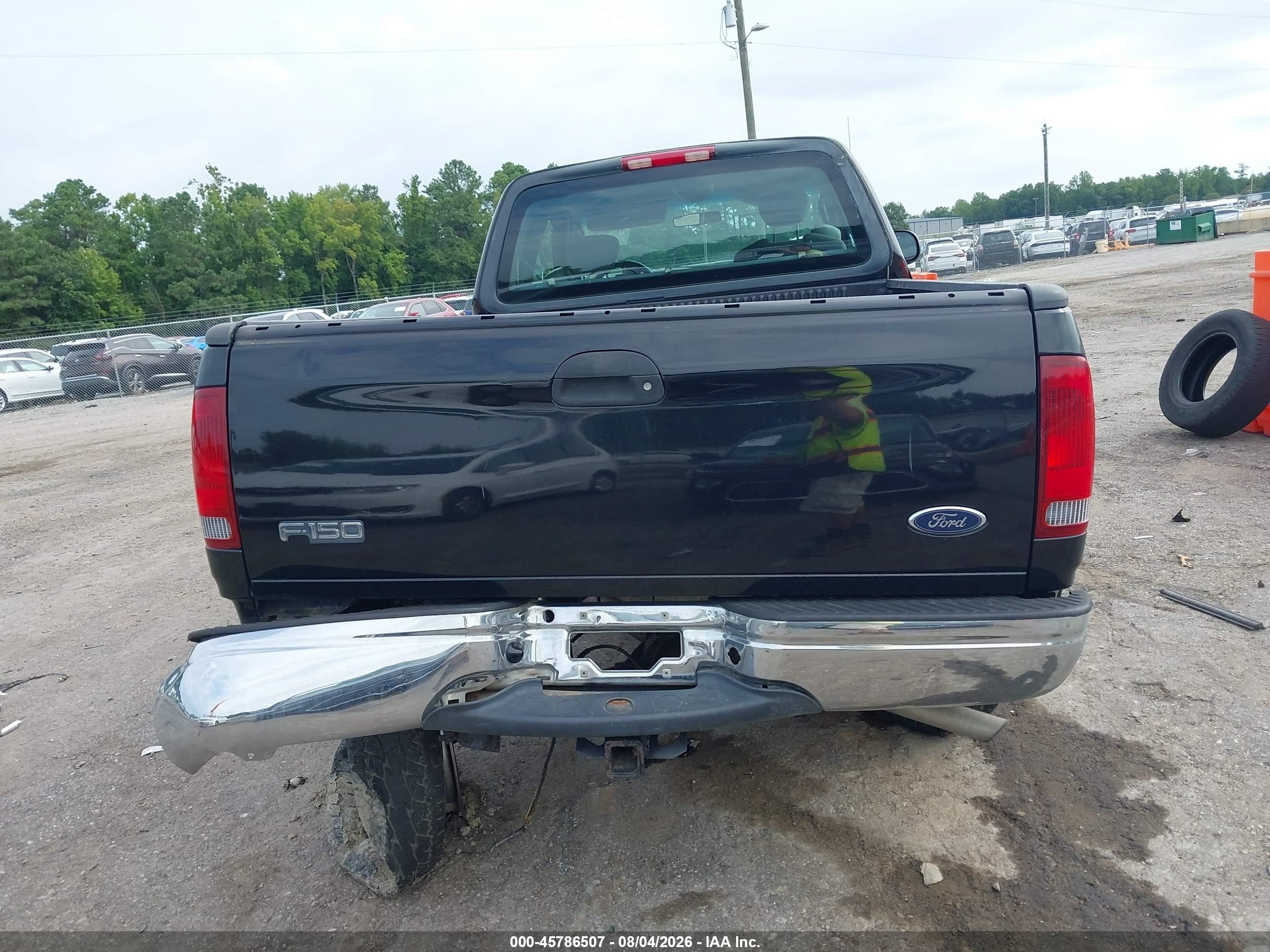 2003 Ford F-150 Lariat/xl/xlt Black vin: 1FTRX18W93NA82206