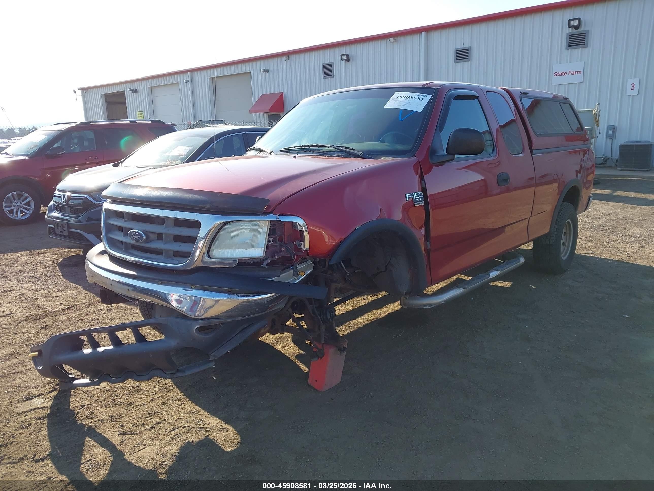 2003 Ford F-150 Lariat/xl/xlt Red vin: 1FTRX18W93NB60516