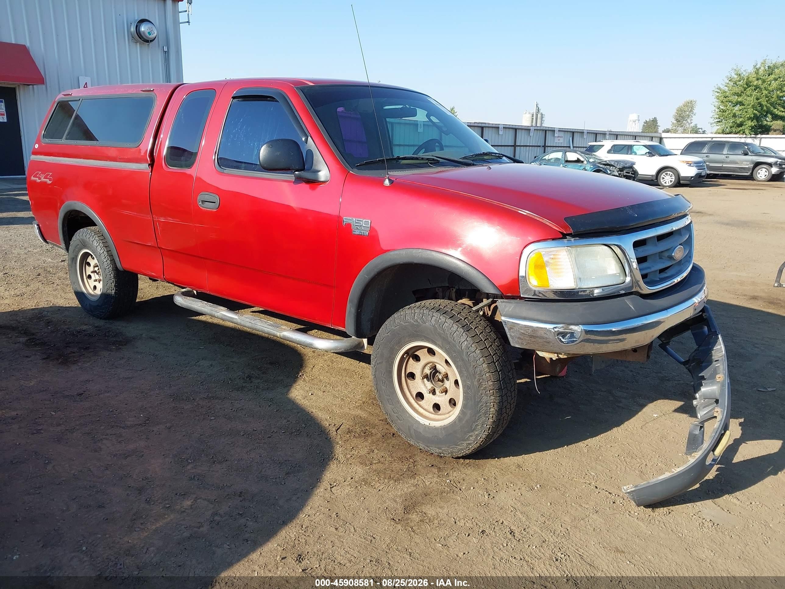 2003 Ford F-150 Lariat/xl/xlt Red vin: 1FTRX18W93NB60516