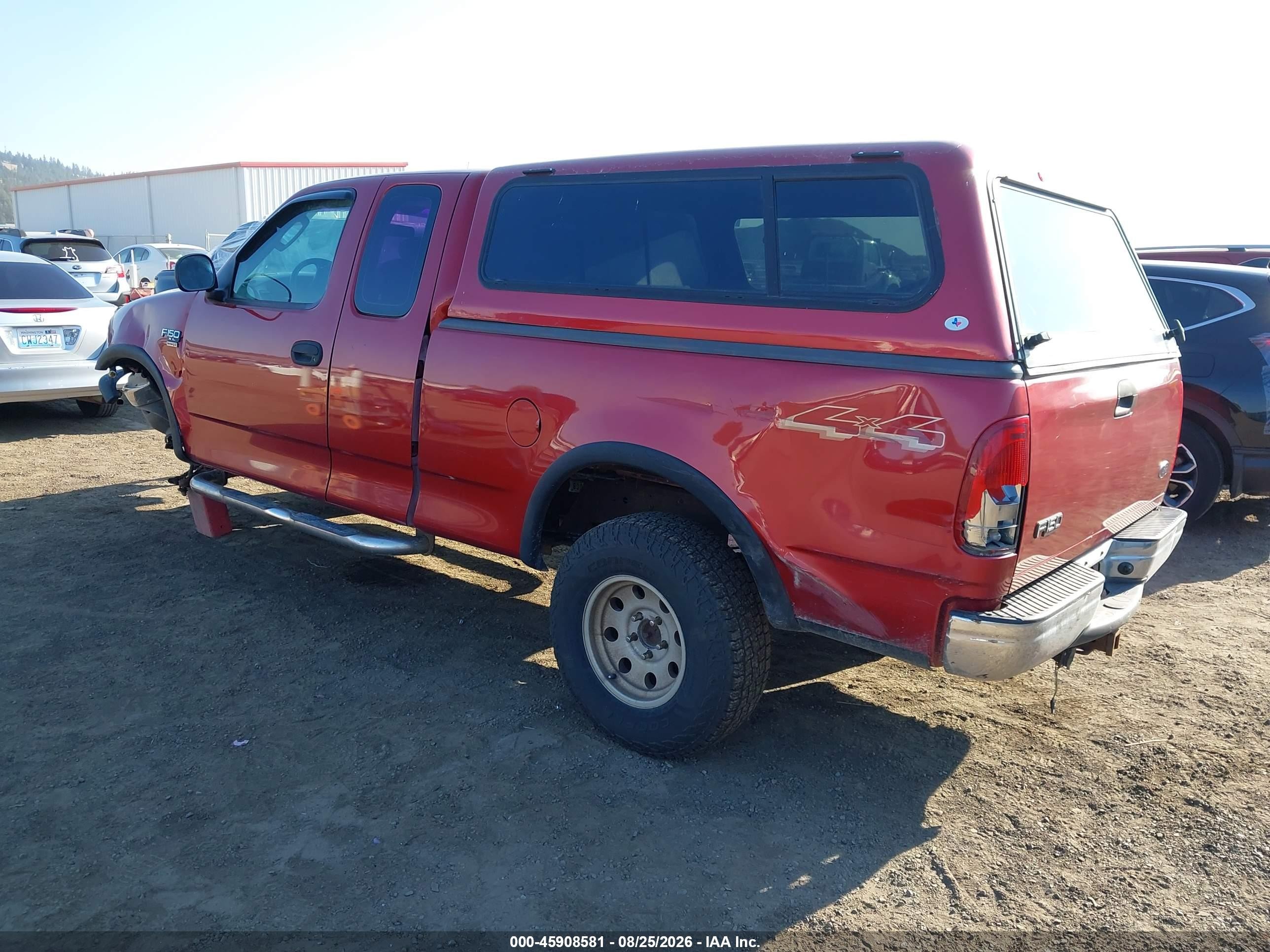 2003 Ford F-150 Lariat/xl/xlt Red vin: 1FTRX18W93NB60516