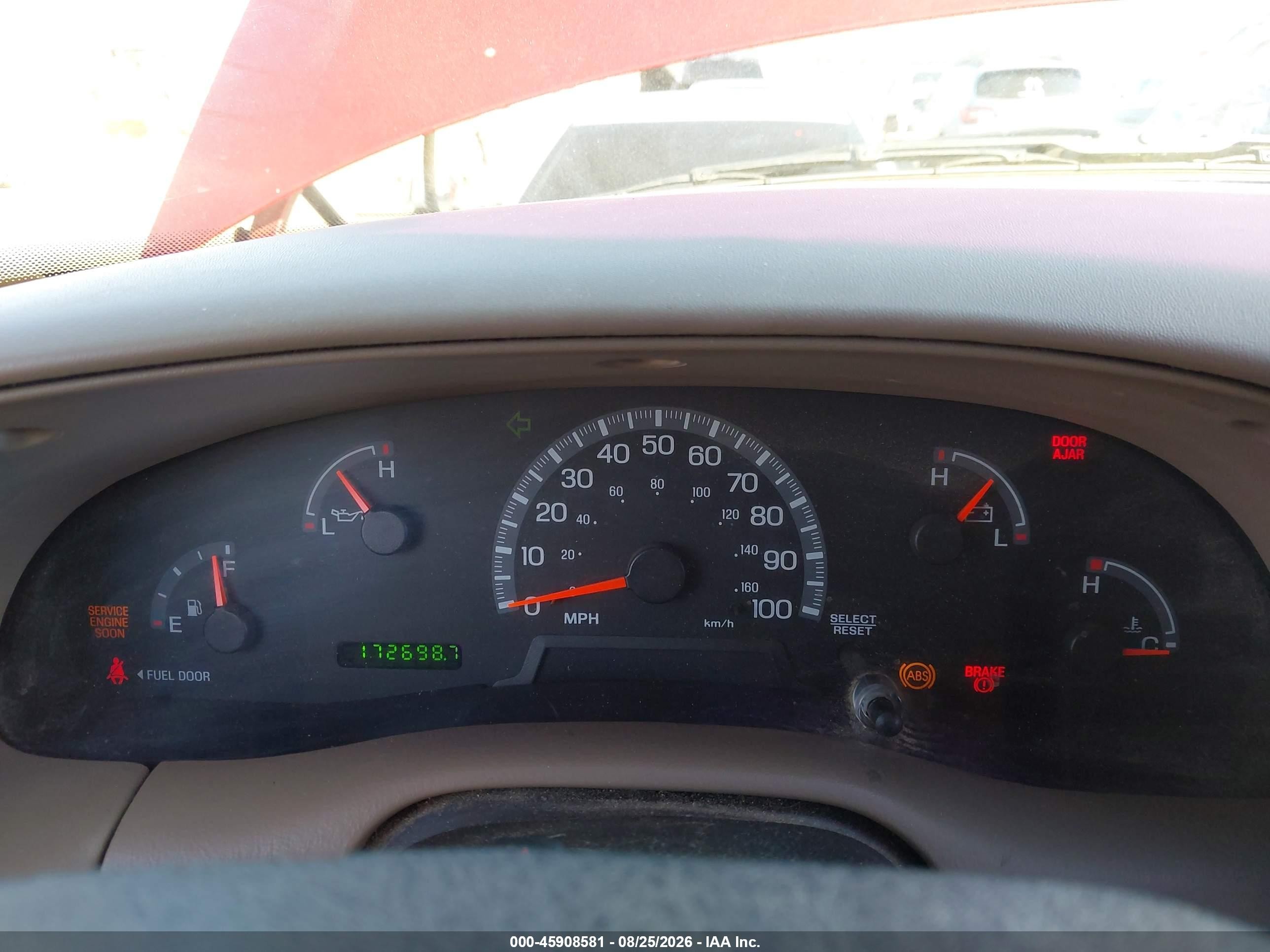 2003 Ford F-150 Lariat/xl/xlt Red vin: 1FTRX18W93NB60516