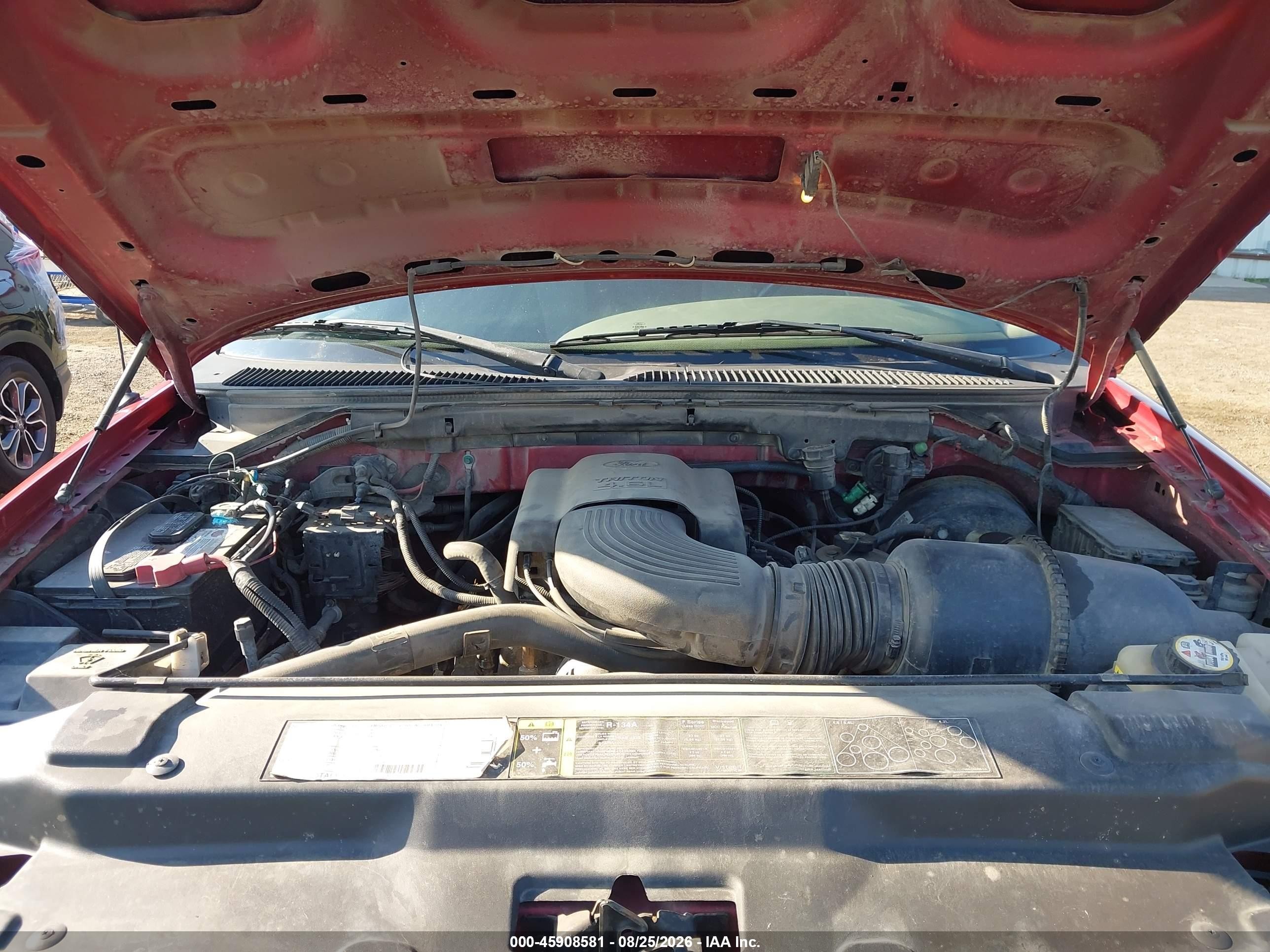 2003 Ford F-150 Lariat/xl/xlt Red vin: 1FTRX18W93NB60516