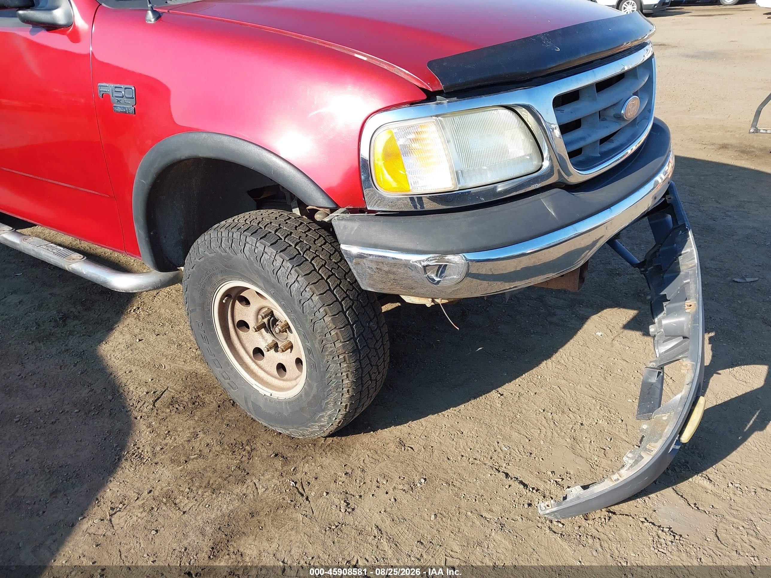 2003 Ford F-150 Lariat/xl/xlt Red vin: 1FTRX18W93NB60516