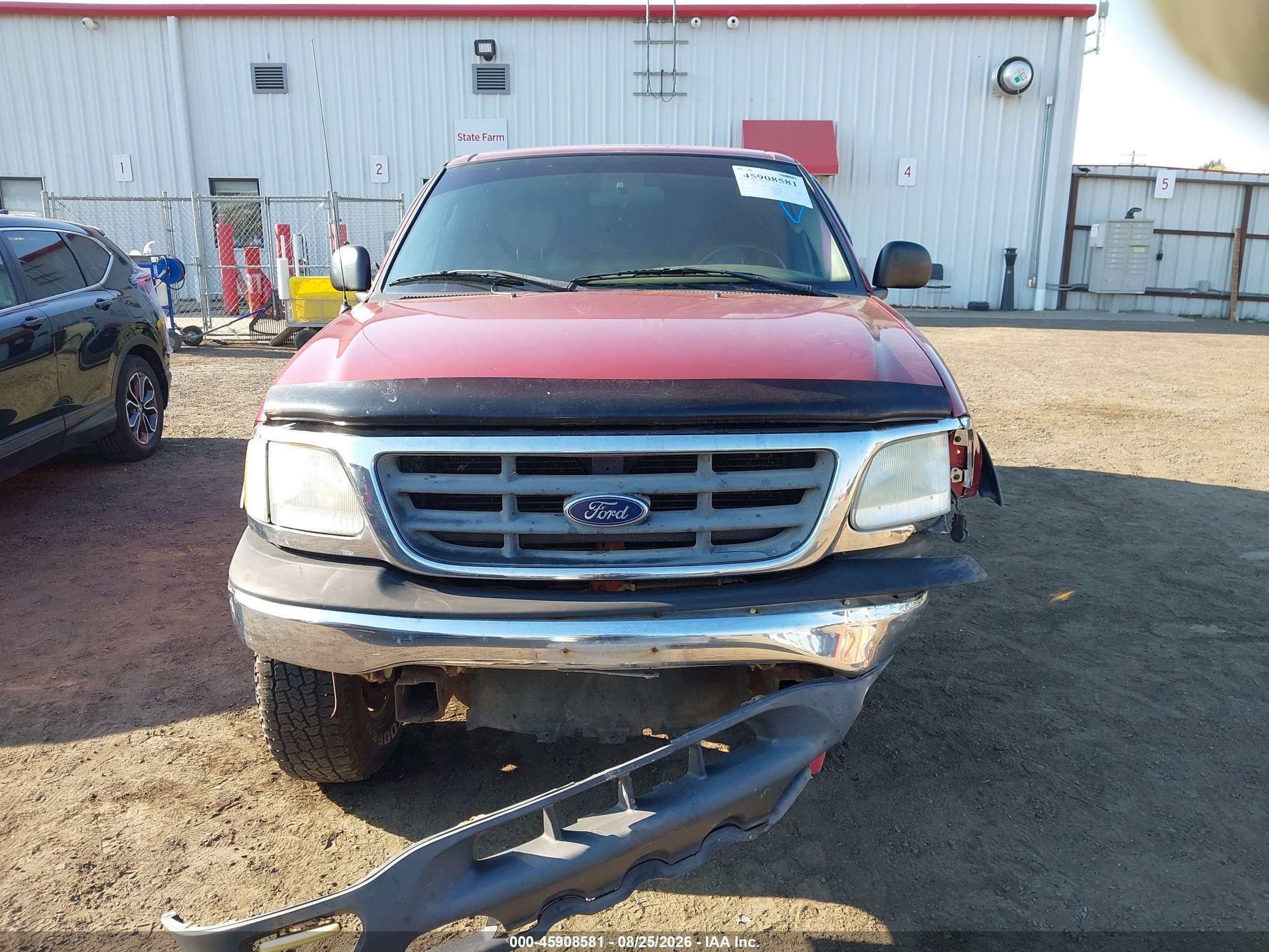 2003 Ford F-150 Lariat/xl/xlt Red vin: 1FTRX18W93NB60516