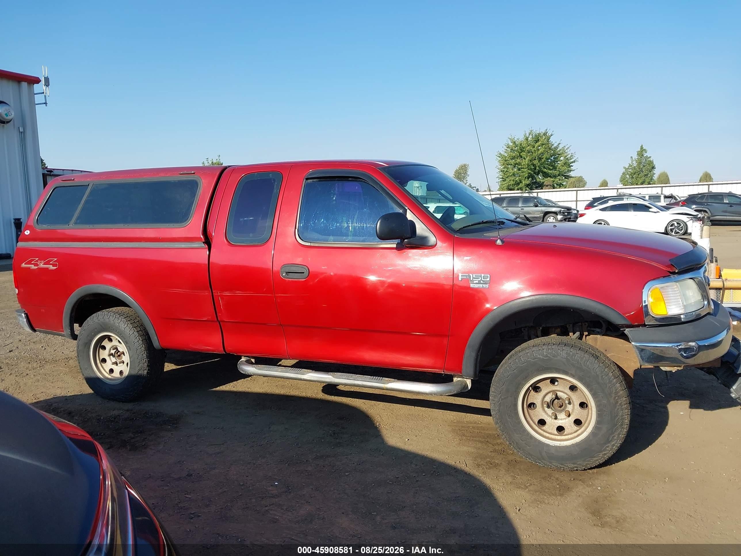 2003 Ford F-150 Lariat/xl/xlt Red vin: 1FTRX18W93NB60516