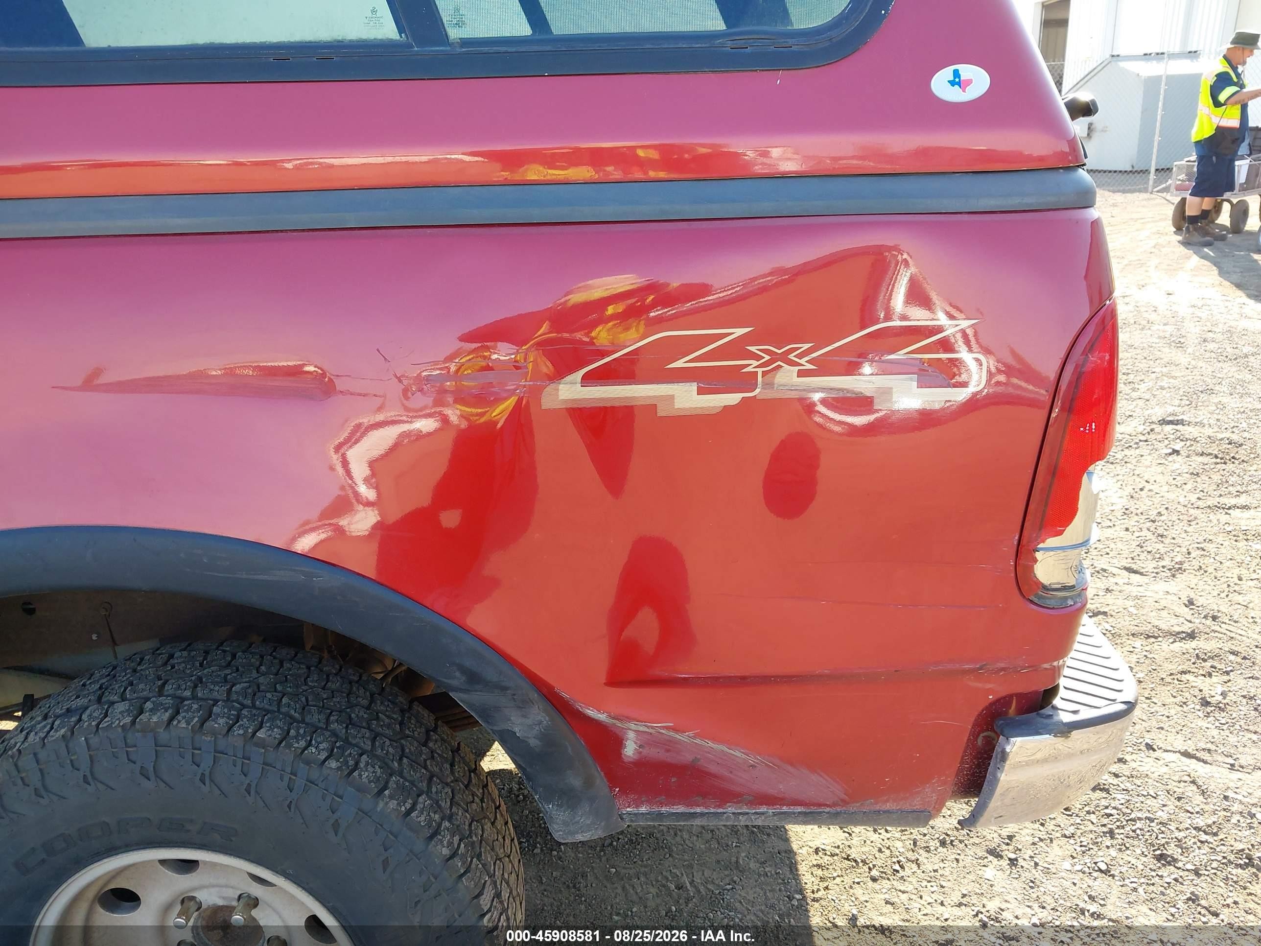 2003 Ford F-150 Lariat/xl/xlt Red vin: 1FTRX18W93NB60516