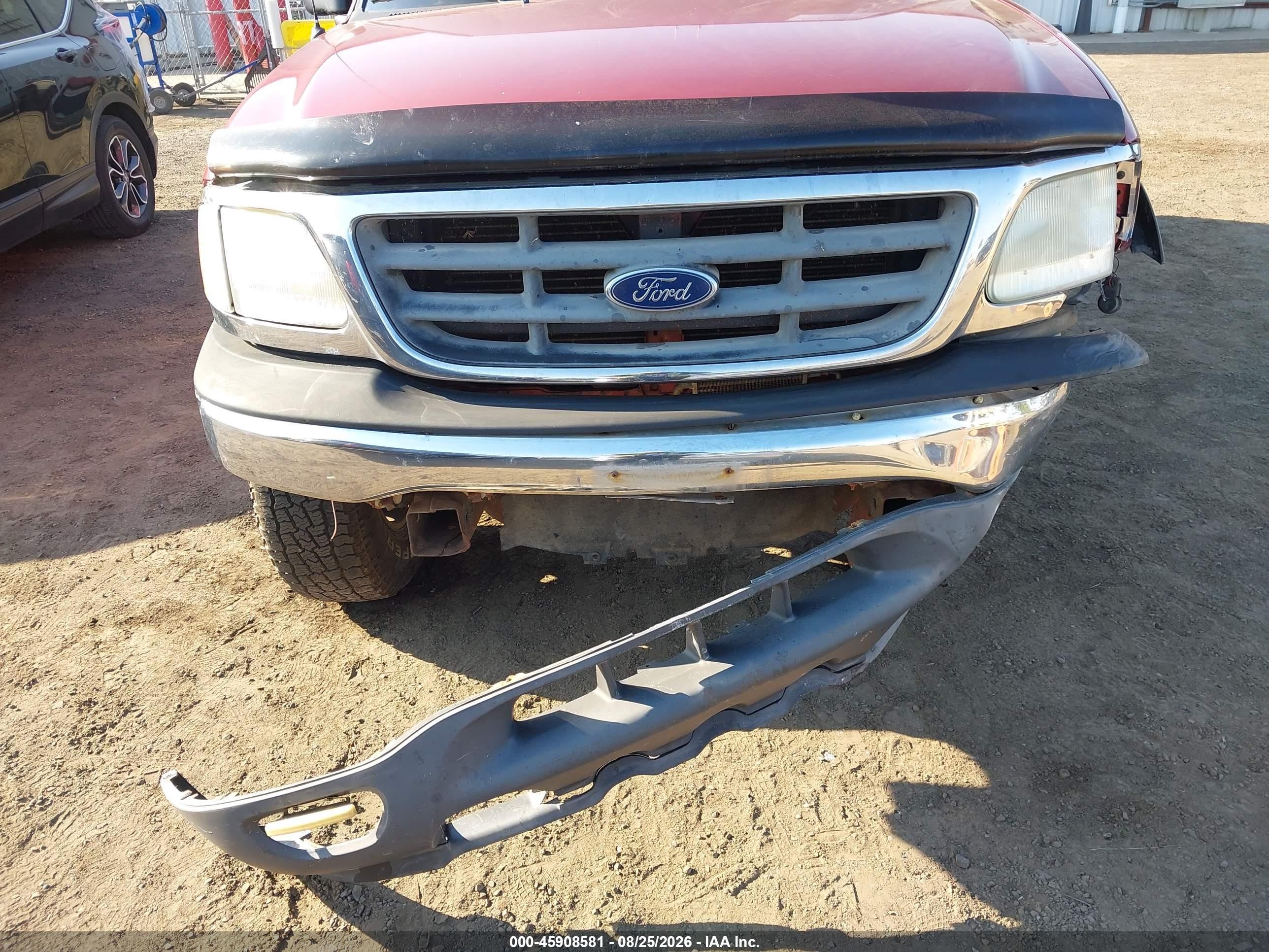 2003 Ford F-150 Lariat/xl/xlt Red vin: 1FTRX18W93NB60516