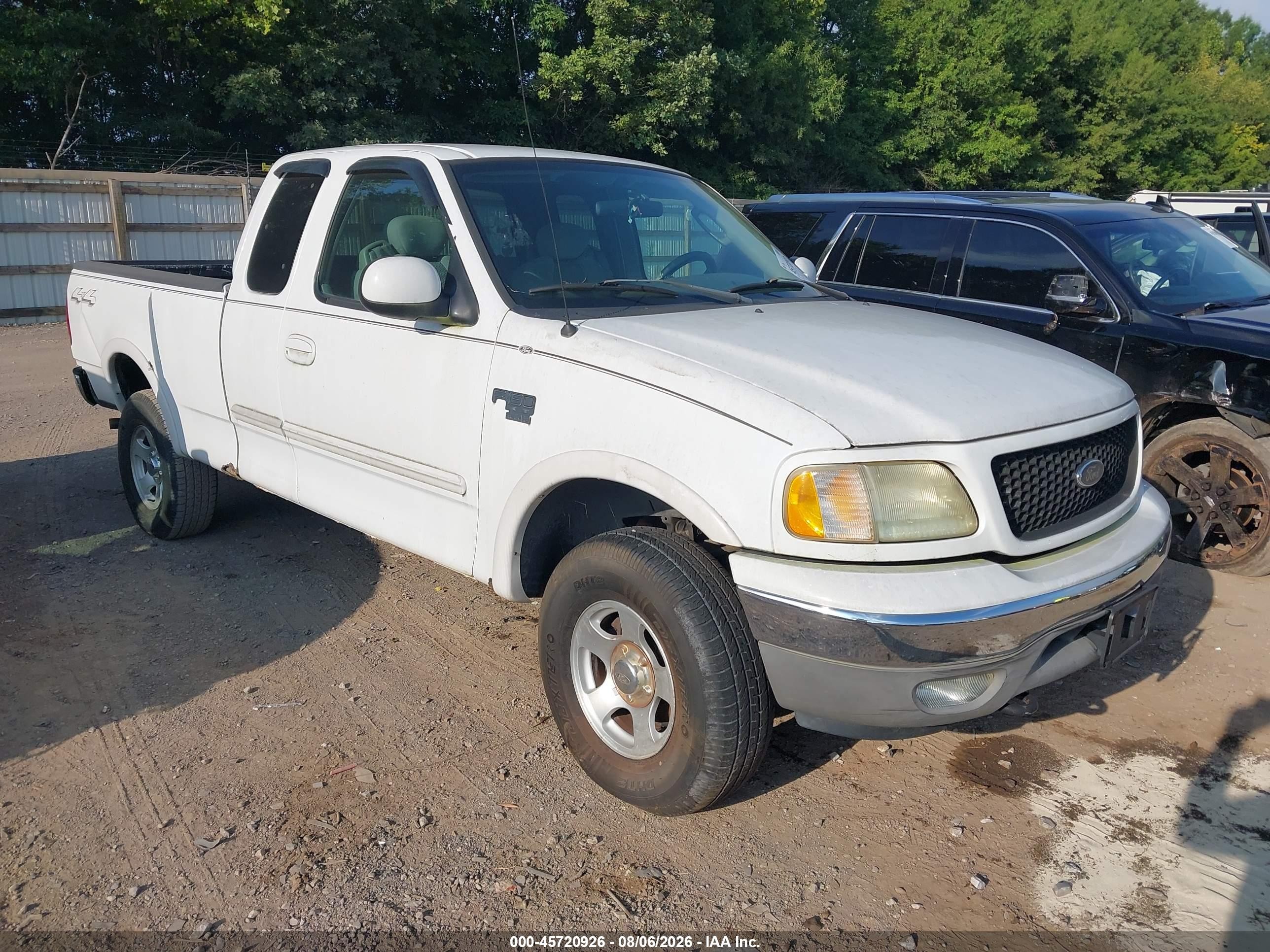 2003 Ford F-150 Lariat/xl/xlt White vin: 1FTRX18W93NB78949