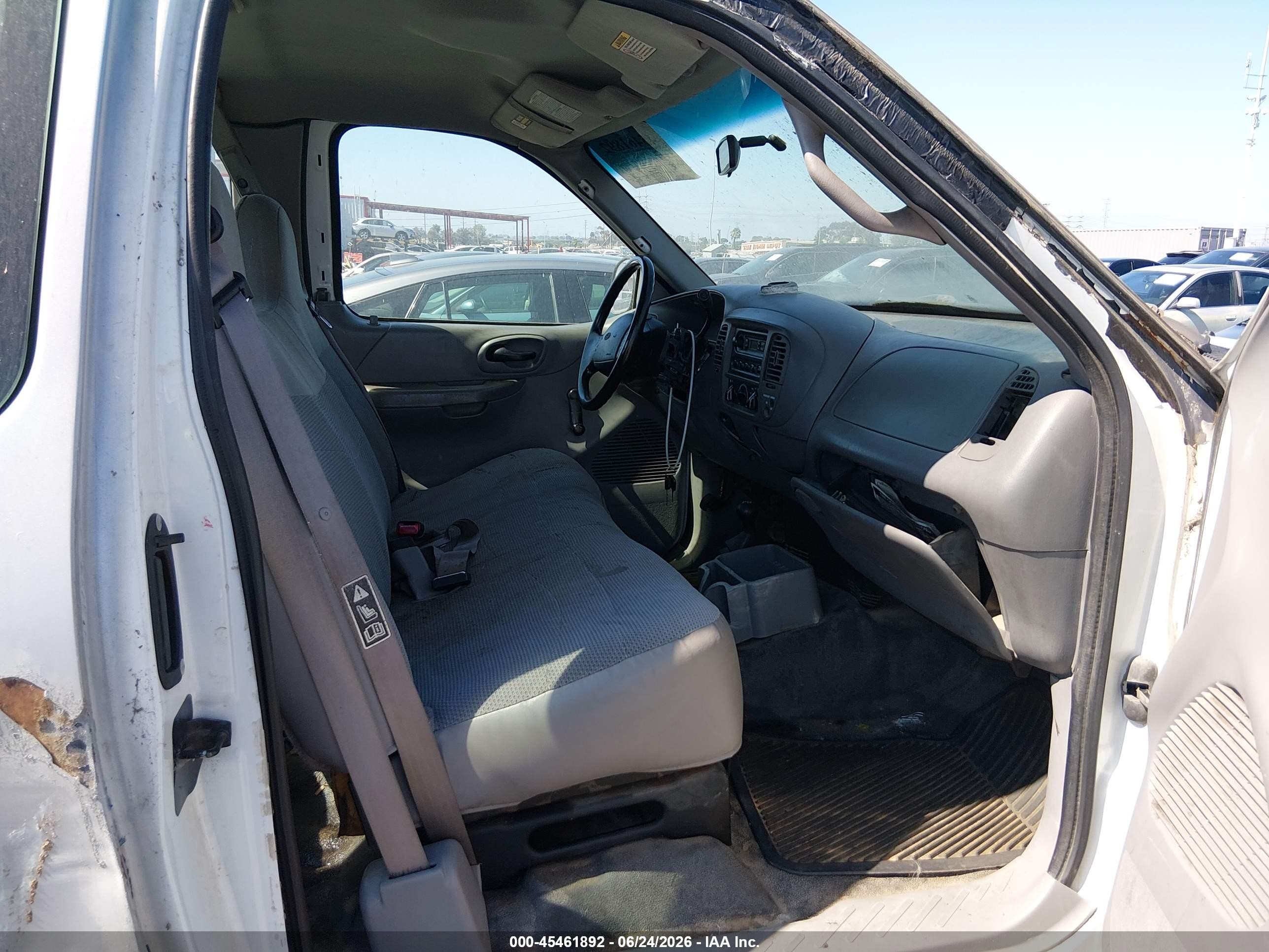 2000 Ford F-150 Lariat/work Series/xl/xlt Gray vin: 1FTRX18W9YKA14027