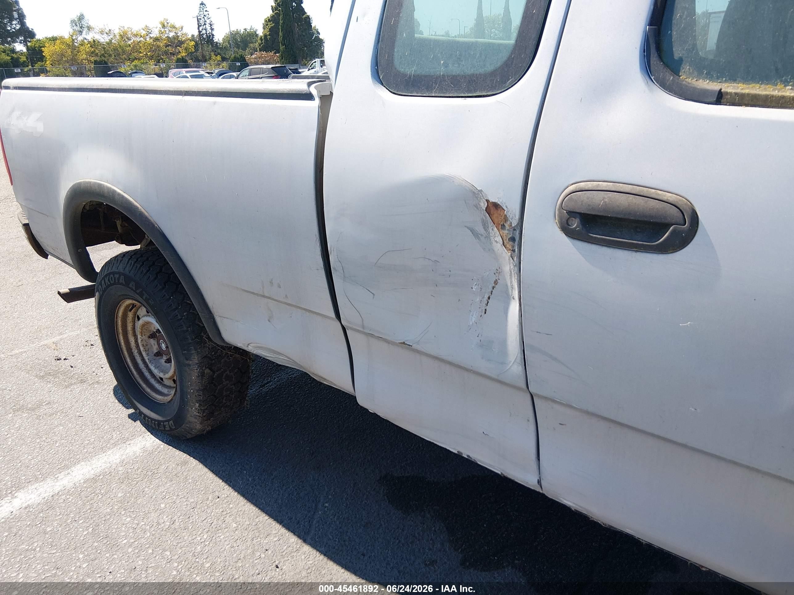 2000 Ford F-150 Lariat/work Series/xl/xlt Gray vin: 1FTRX18W9YKA14027