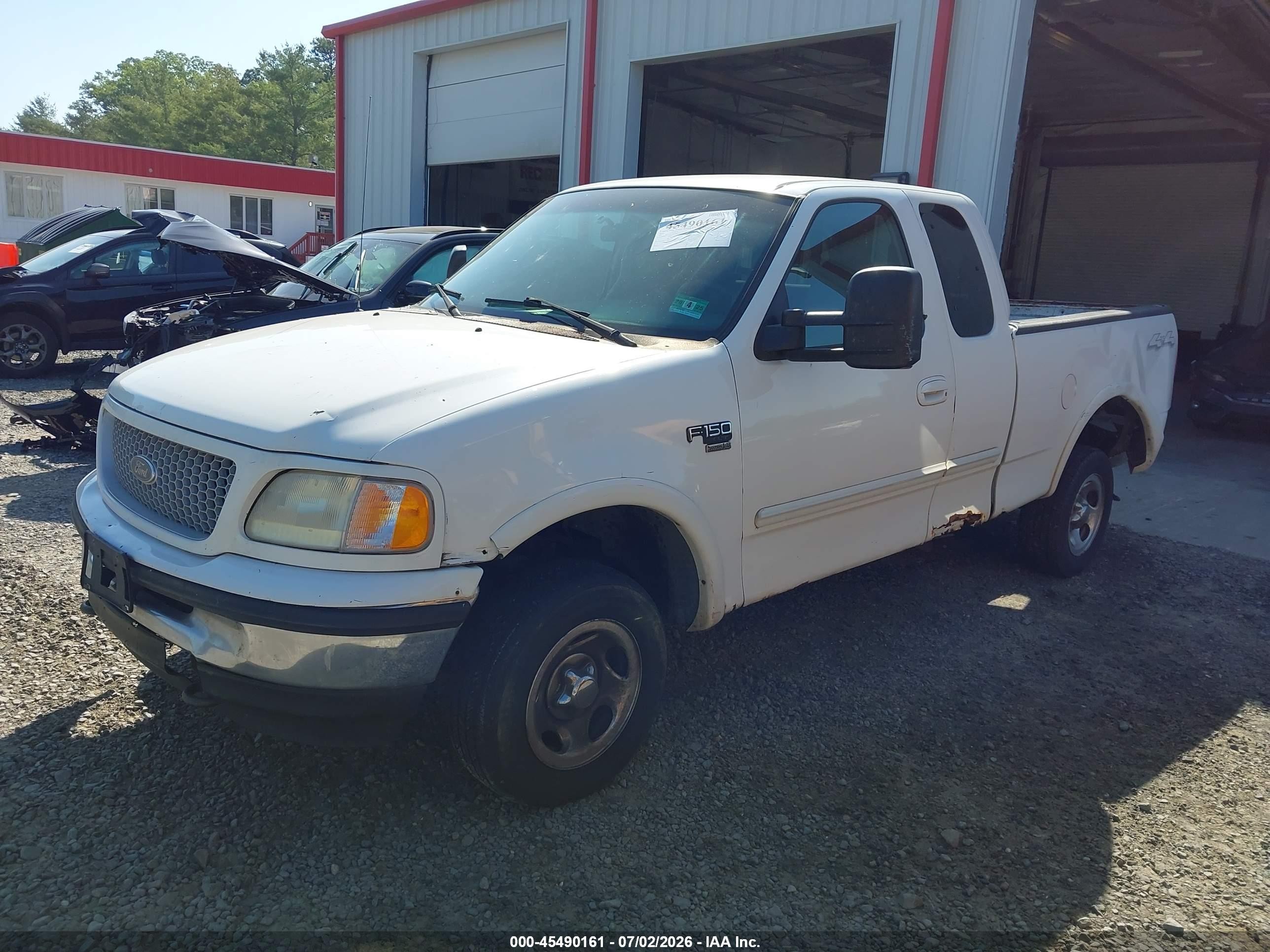 2000 Ford F-150 Lariat/work Series/xl/xlt Белый vin: 1FTRX18W9YNB96195