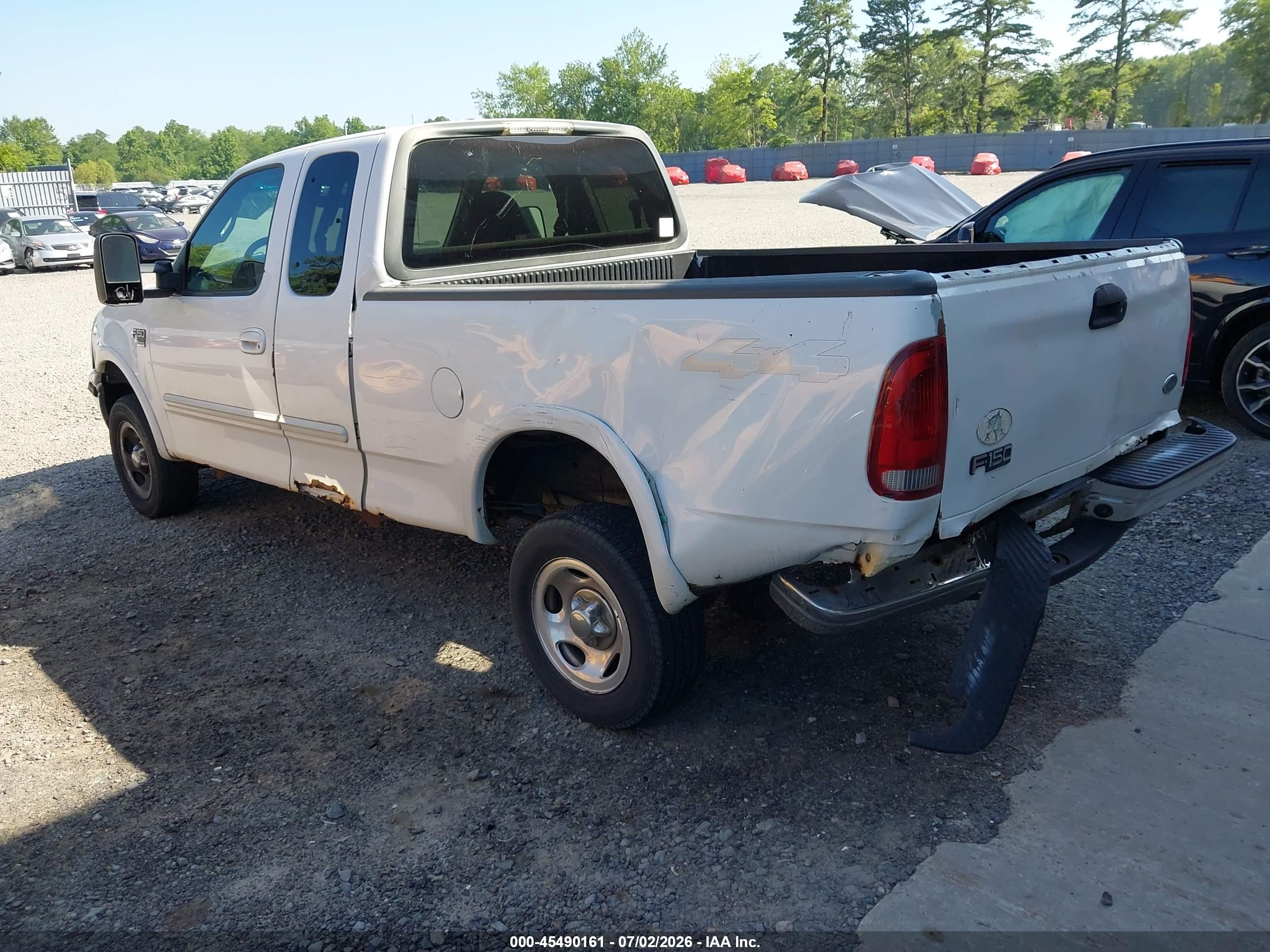 2000 Ford F-150 Lariat/work Series/xl/xlt Белый vin: 1FTRX18W9YNB96195