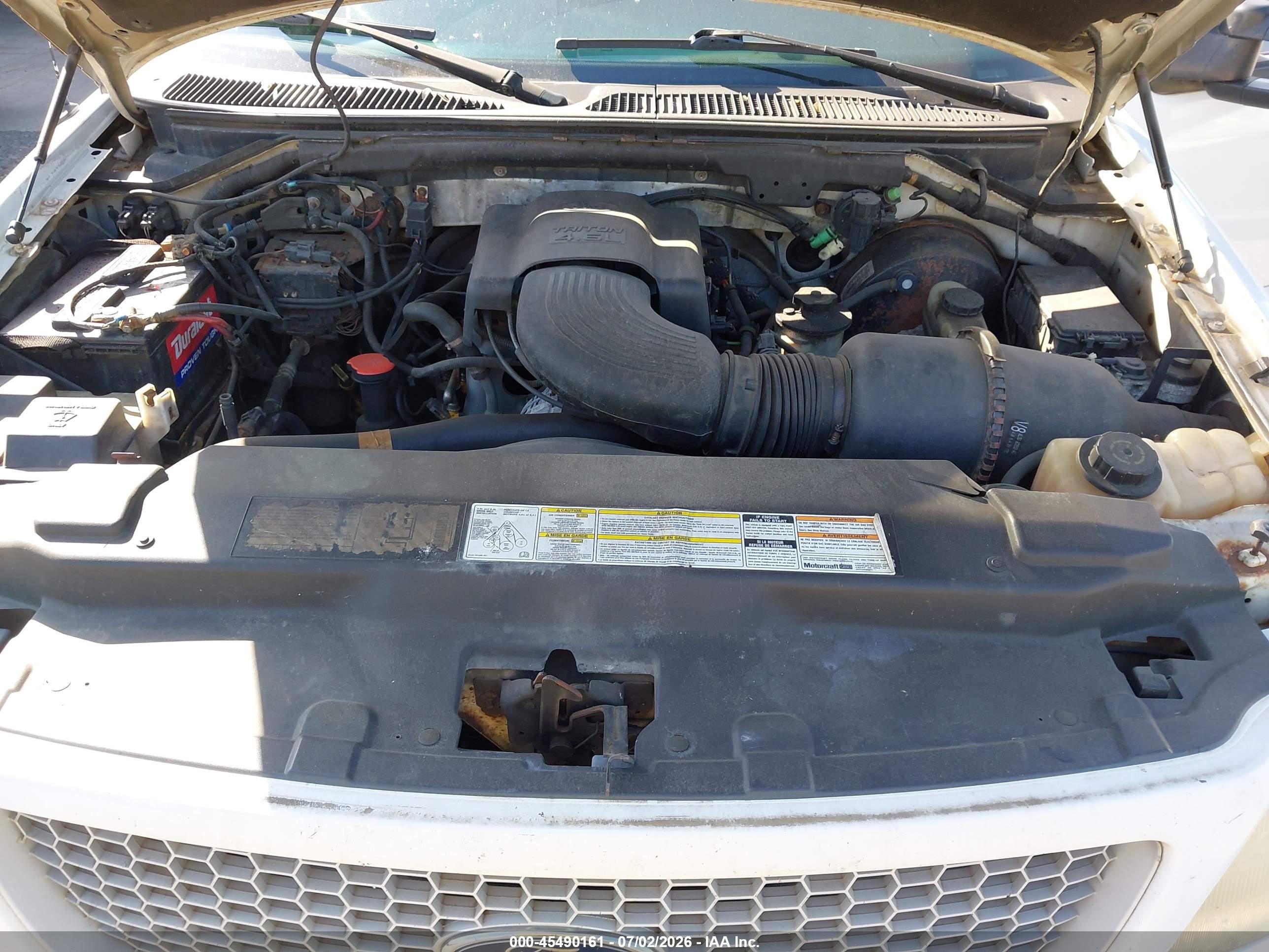 2000 Ford F-150 Lariat/work Series/xl/xlt Белый vin: 1FTRX18W9YNB96195