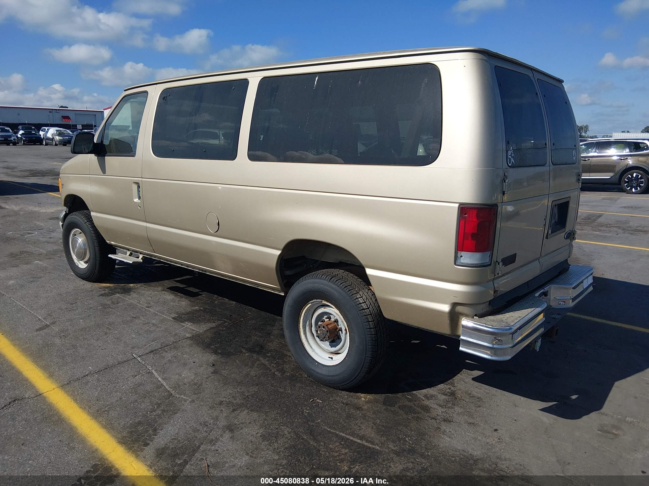 2000 Ford E-350 Super Duty Commercial/recreational Золотой vin: 1FTSE34F4YHB40169