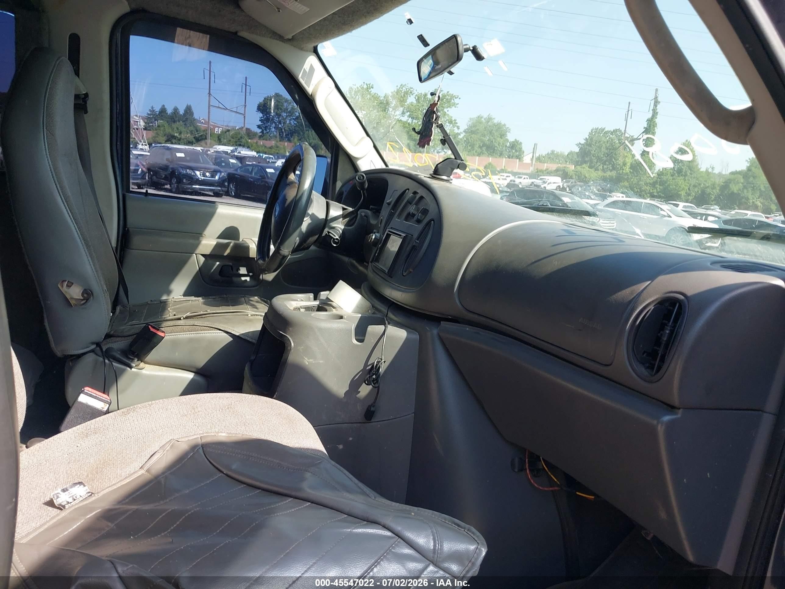 2003 Ford E-350 Super Duty Commercial/recreational Blue vin: 1FTSE34L03HB64368
