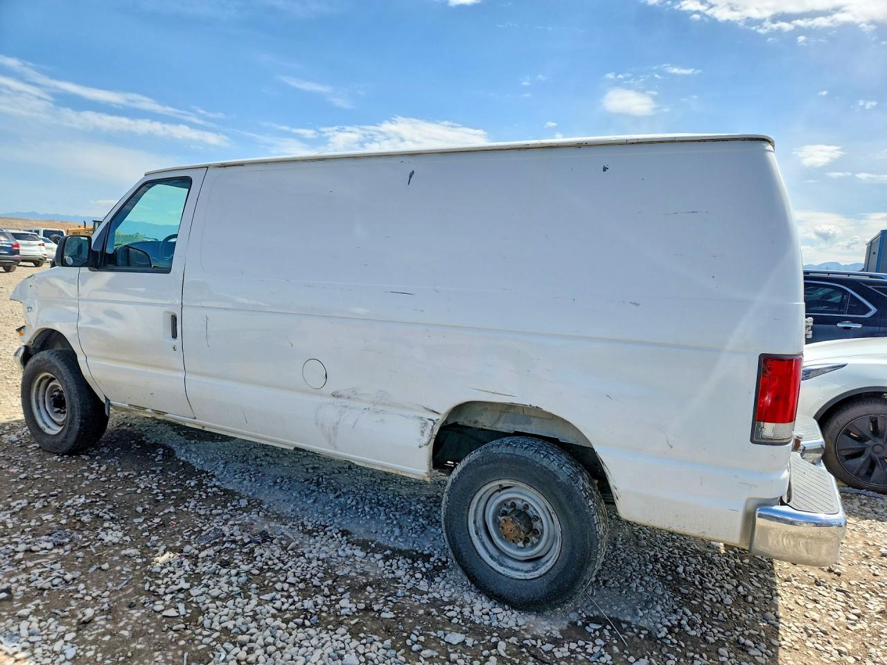 1998 Ford Econoline E350 Van White vin: 1FTSE34L3WHB27397