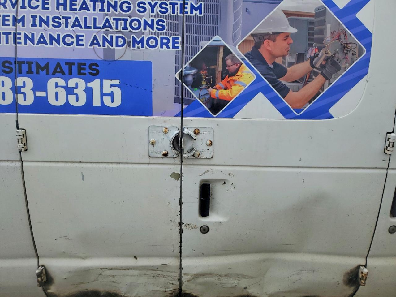 2006 Ford Econoline E350 Super Duty Van White vin: 1FTSE34L96HB35116