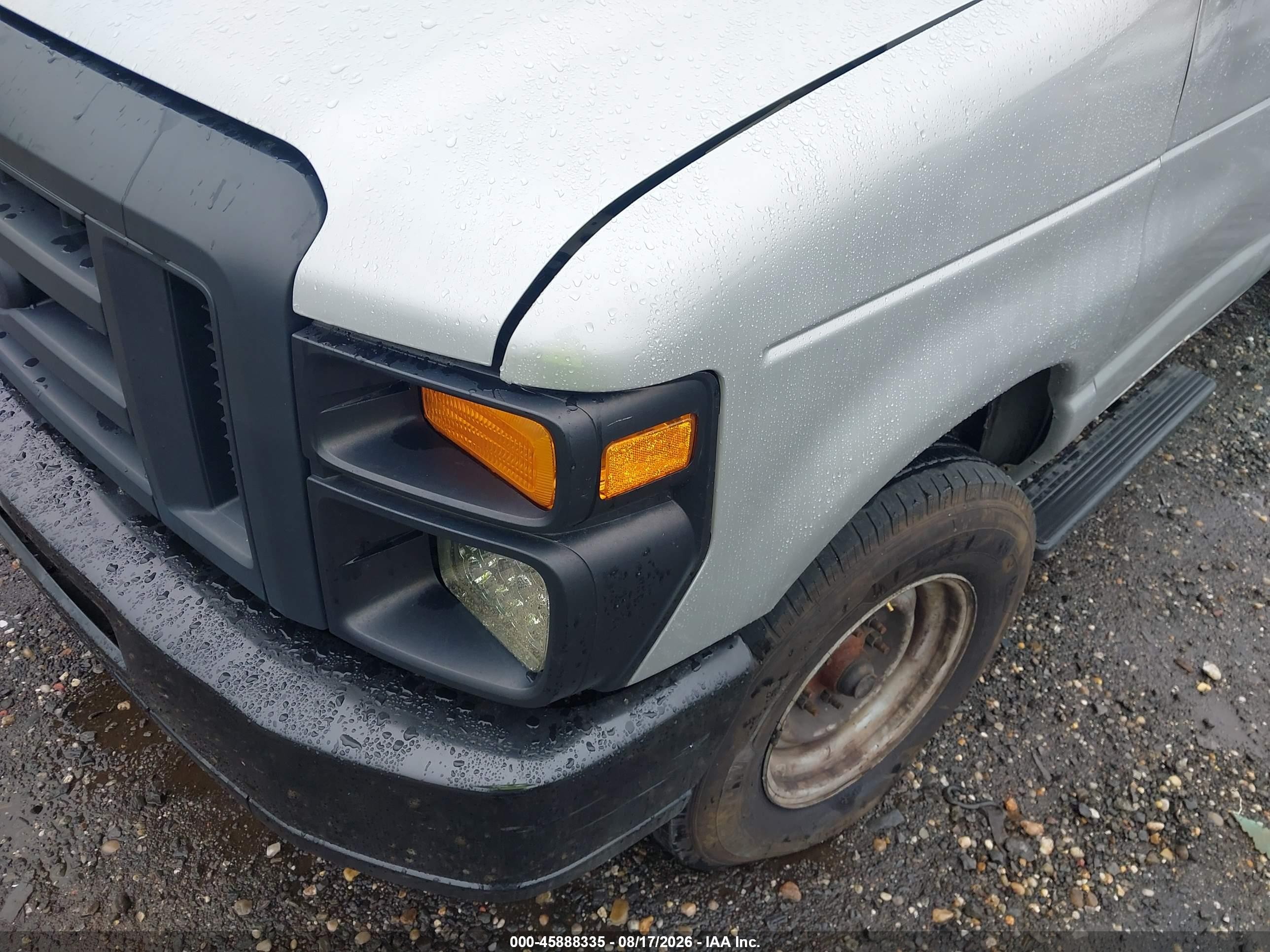 2008 Ford E-350 Super Duty Silver vin: 1FTSE34L98DB36616