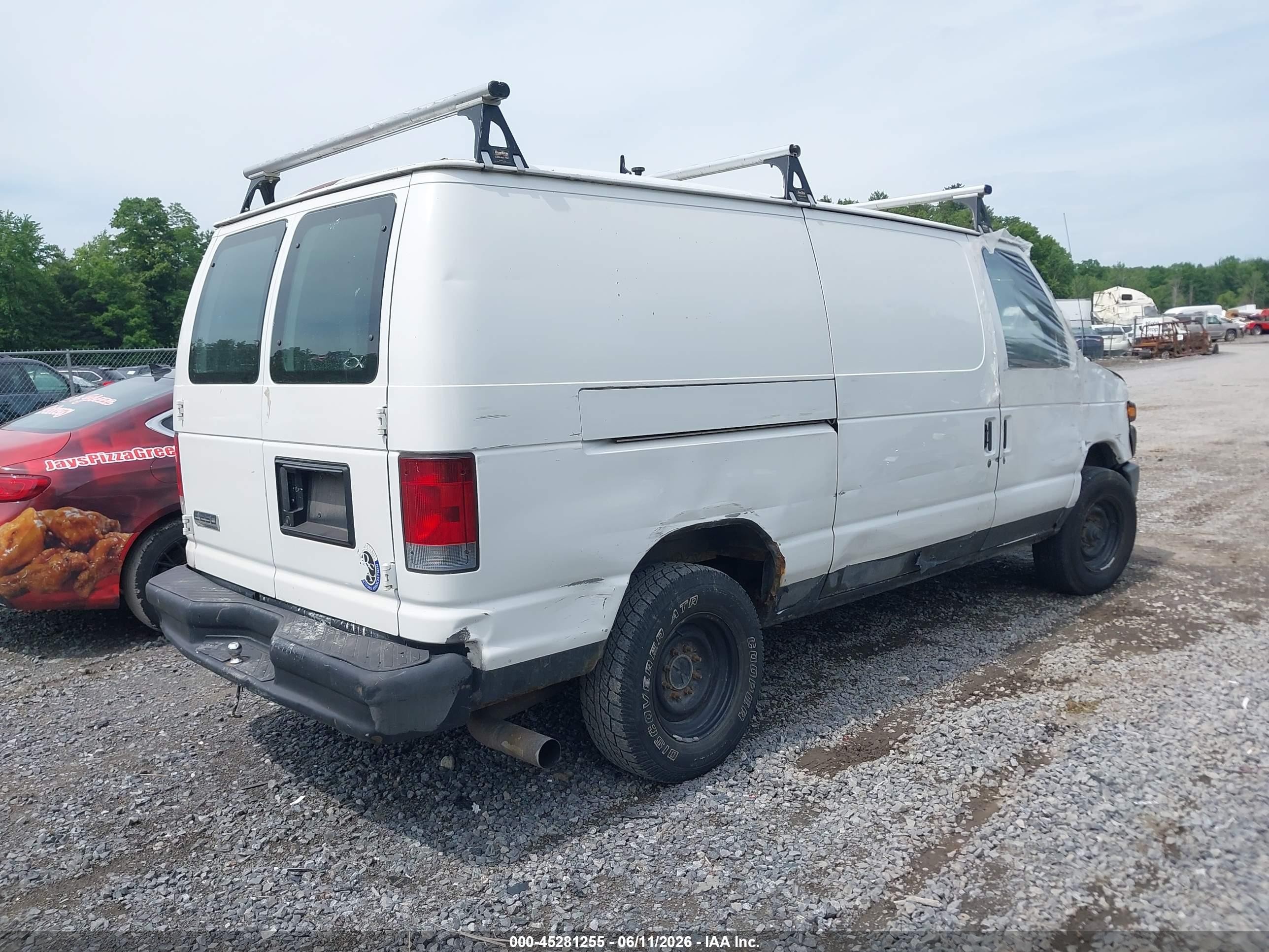 2009 Ford E-350 Super Duty Commercial White vin: 1FTSE34P29DA34529