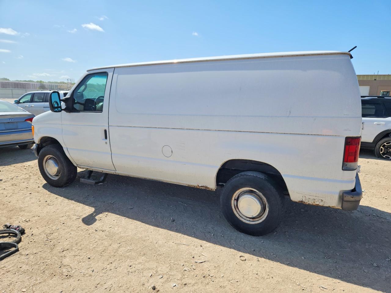 2006 Ford Econoline E350 Super Duty Van Белый vin: 1FTSE34S26HA38802