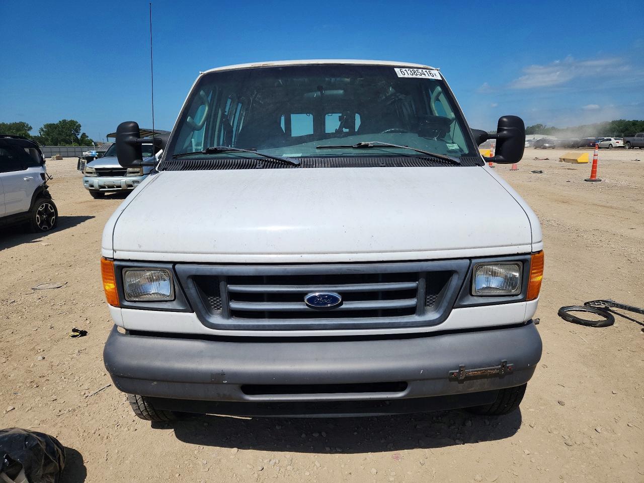 2006 Ford Econoline E350 Super Duty Van Белый vin: 1FTSE34S26HA38802