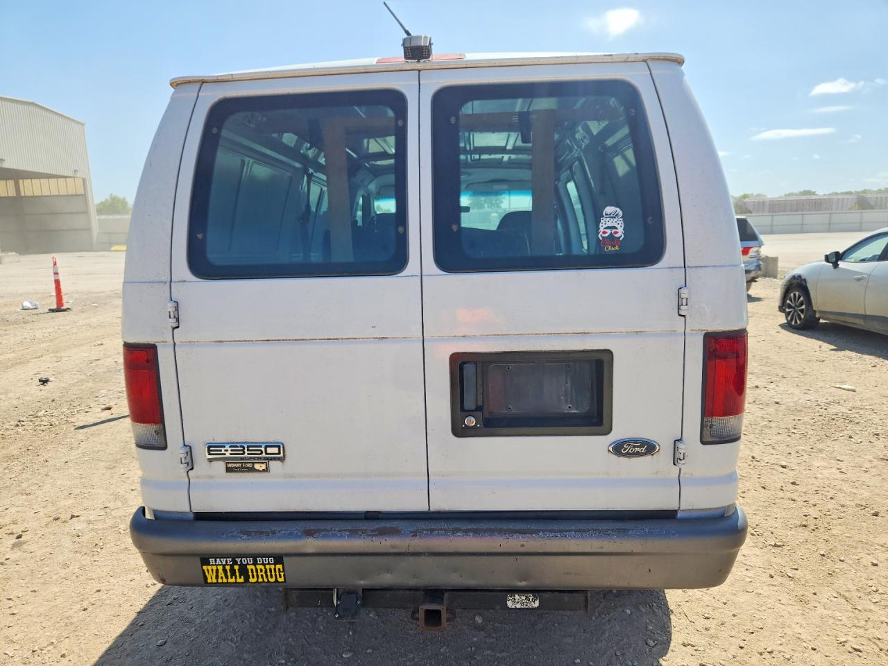 2006 Ford Econoline E350 Super Duty Van Белый vin: 1FTSE34S26HA38802