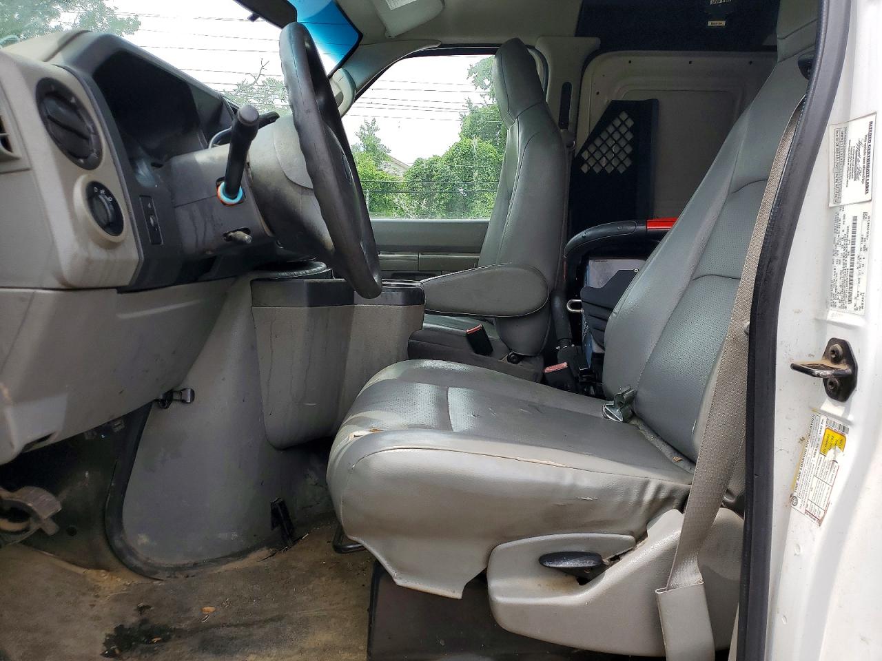 2014 Ford Econoline E350 Super Duty Van White vin: 1FTSE3EL0EDA32669