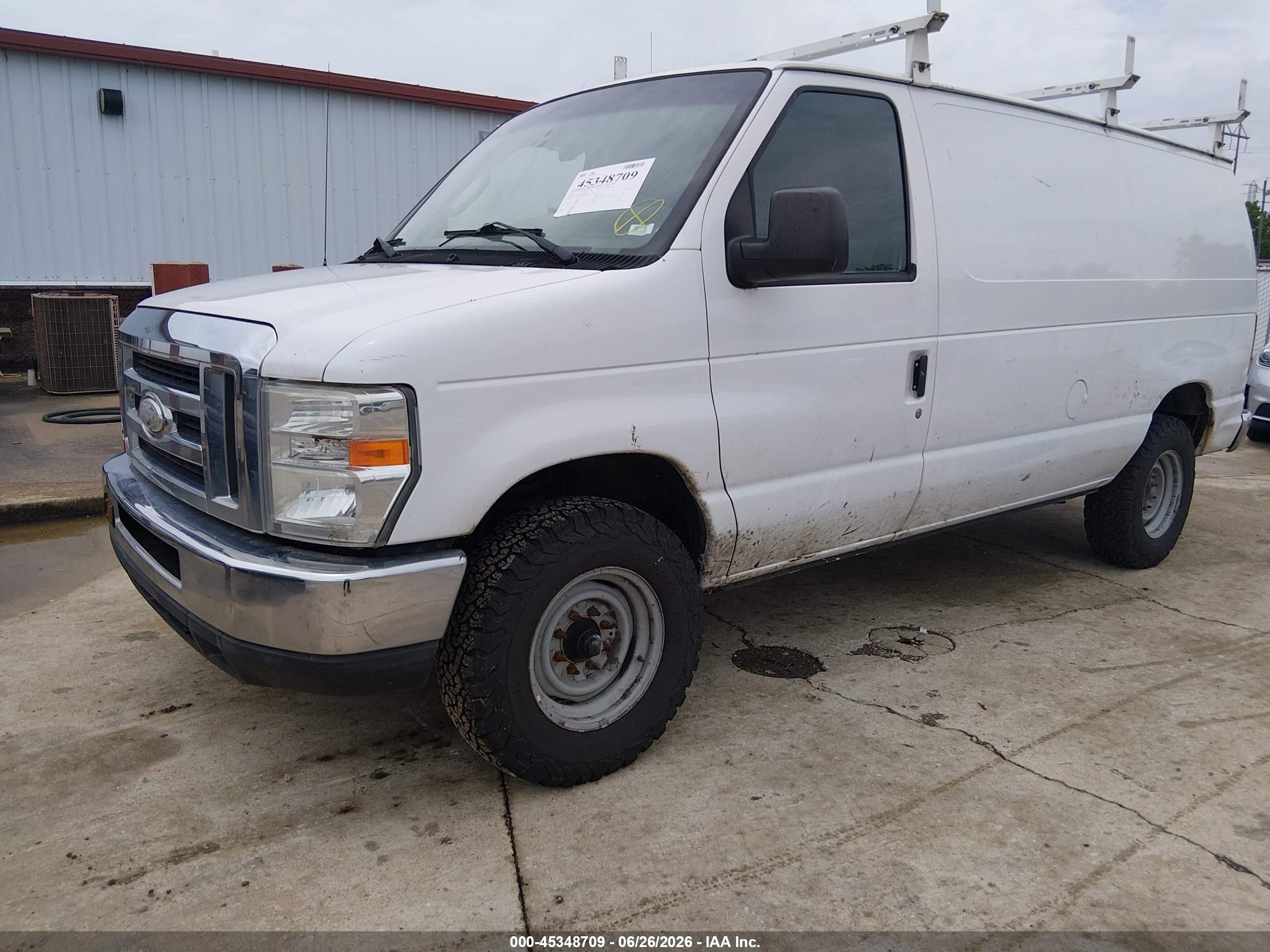 2014 Ford E-350 Super Duty Commercial White vin: 1FTSE3EL0EDA64215