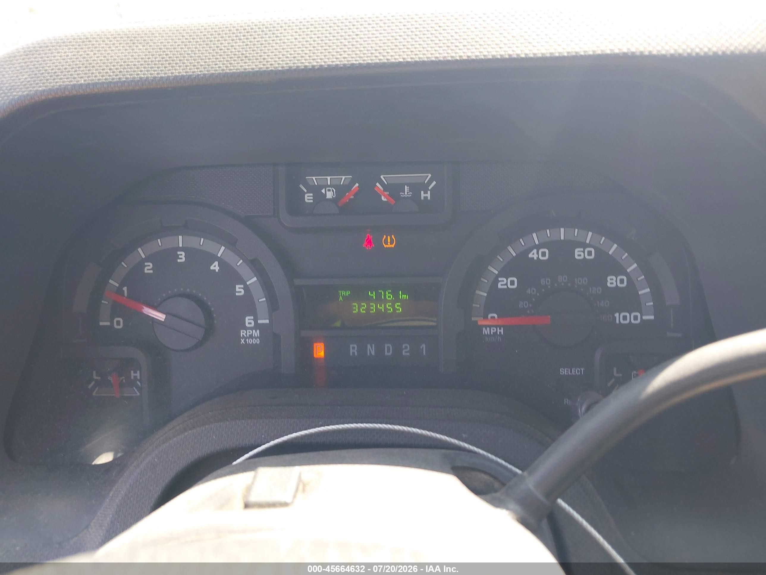 2012 Ford E-350 Super Duty Commercial White vin: 1FTSE3EL1CDA14033