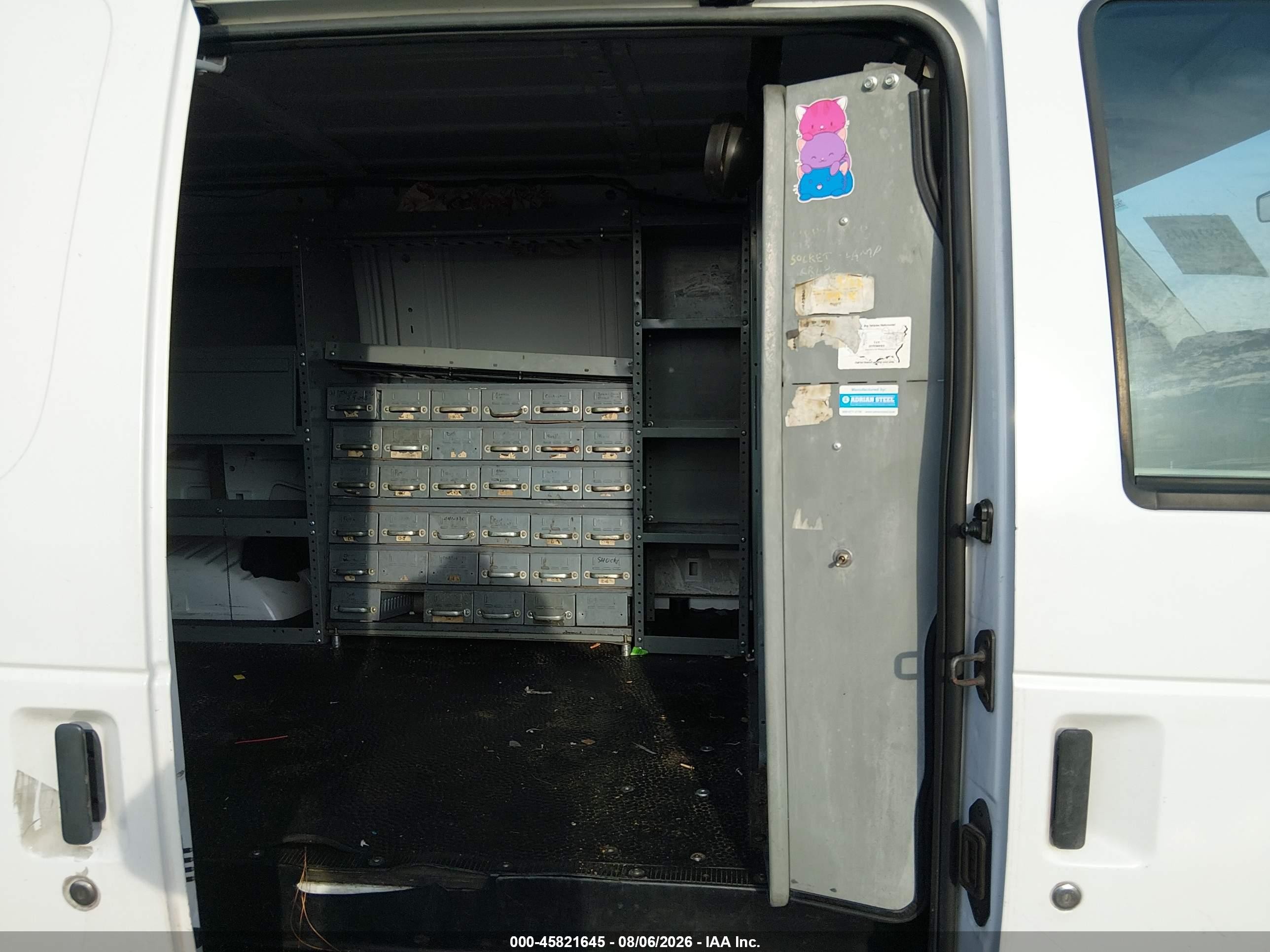 2011 Ford E-350 Super Duty Commercial White vin: 1FTSE3EL4BDB05568