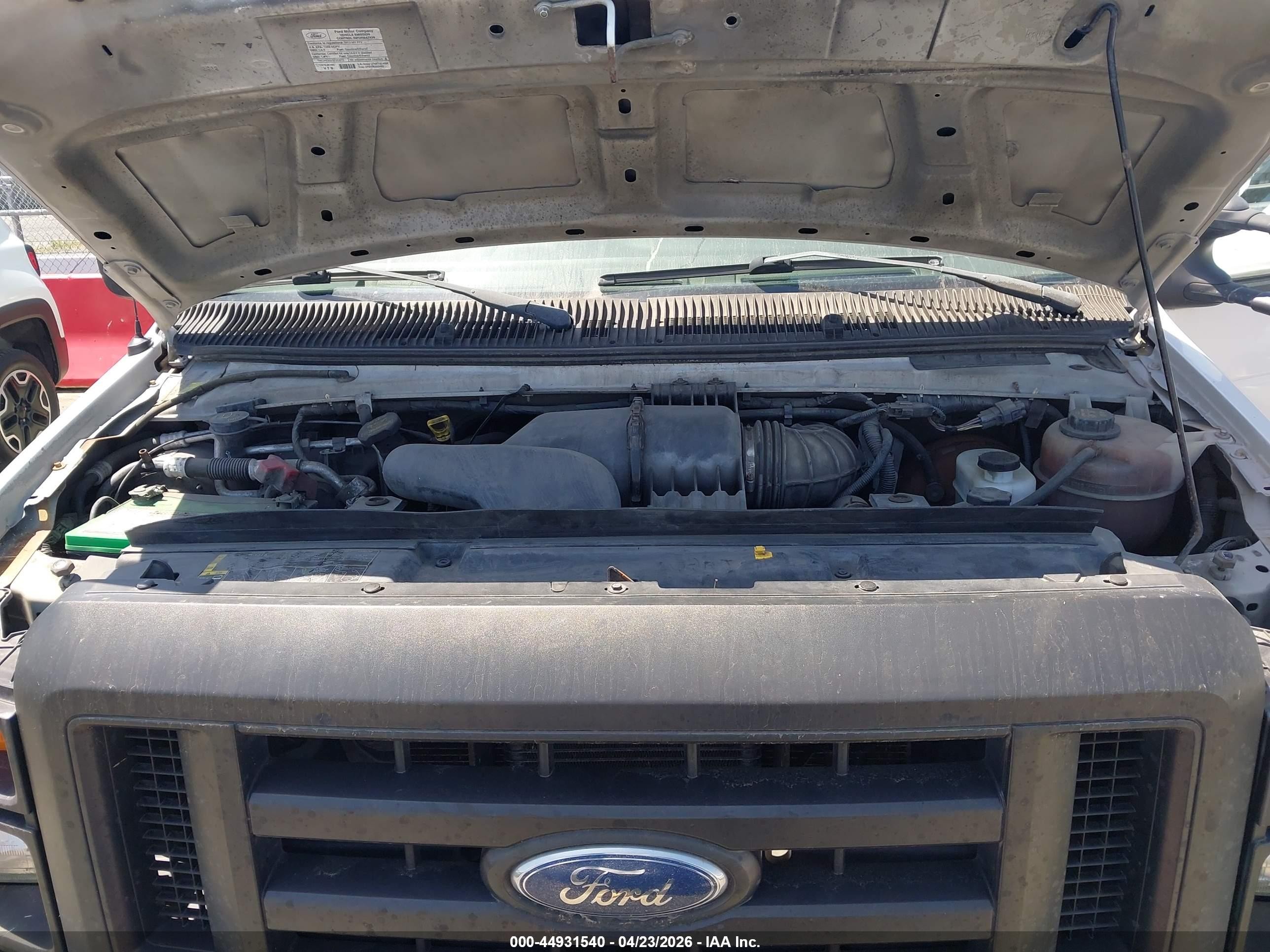 2012 Ford Econoline Super Duty Commercial White vin: 1FTSE3EL4CDB34697