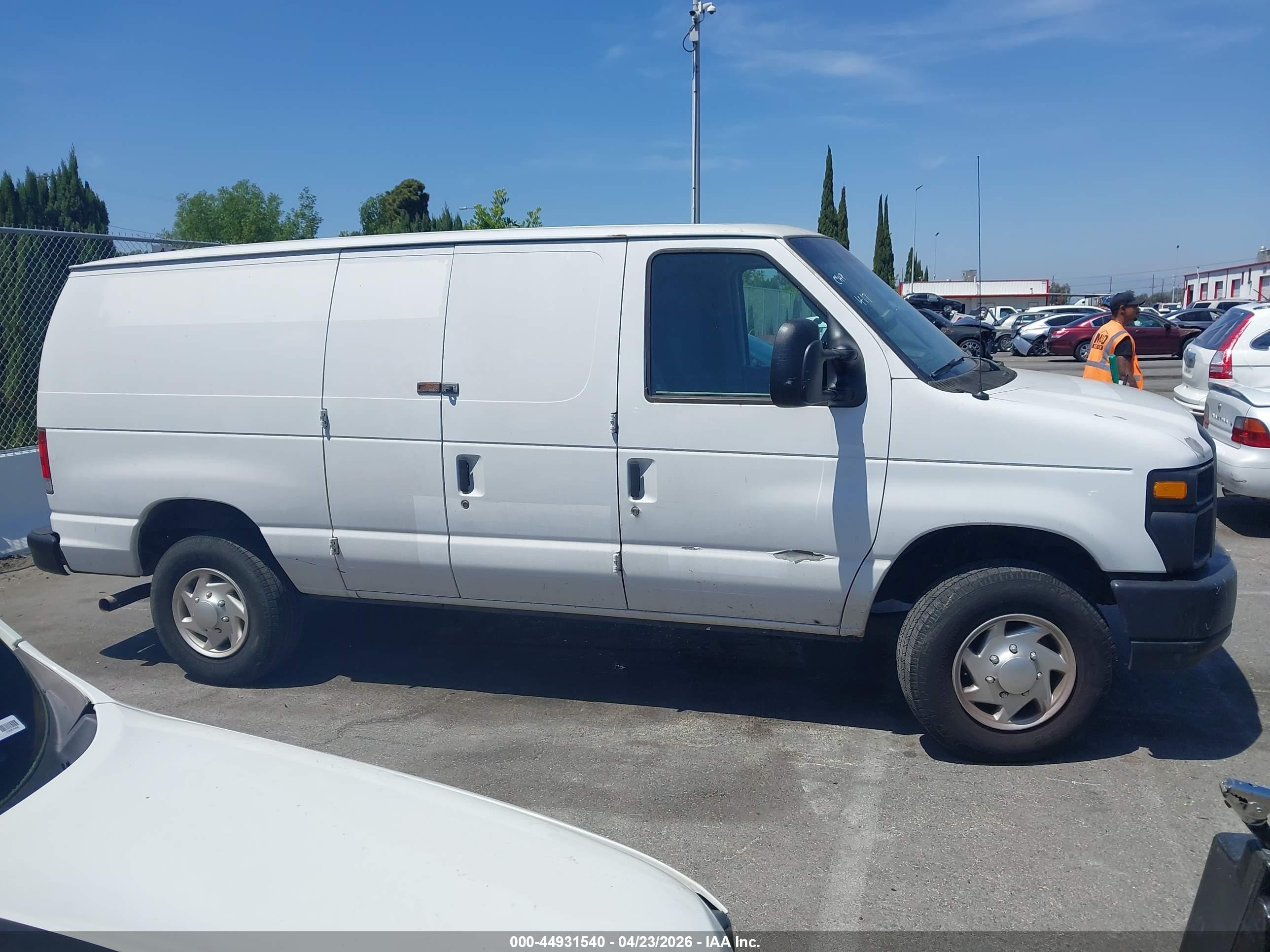 2012 Ford Econoline Super Duty Commercial White vin: 1FTSE3EL4CDB34697