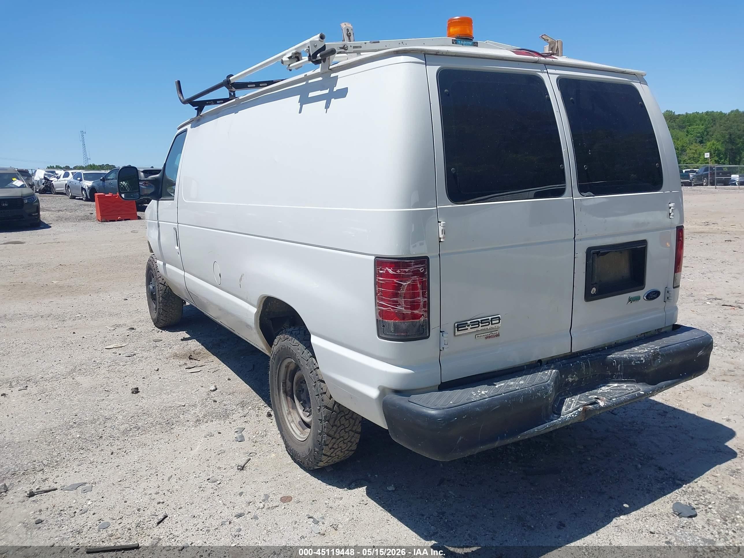 2012 Ford E-350 Super Duty Commercial White vin: 1FTSE3EL8CDA43562