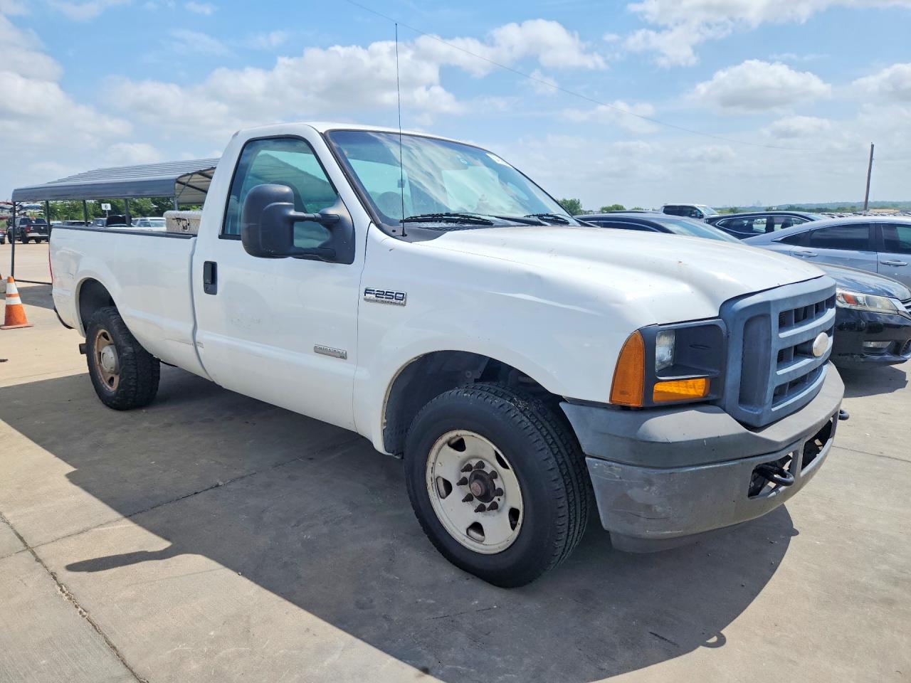 2006 Ford F250 Super Duty Белый vin: 1FTSF20P66ED31449