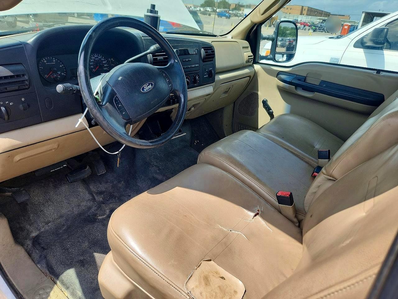 2006 Ford F250 Super Duty Белый vin: 1FTSF20P66ED31449