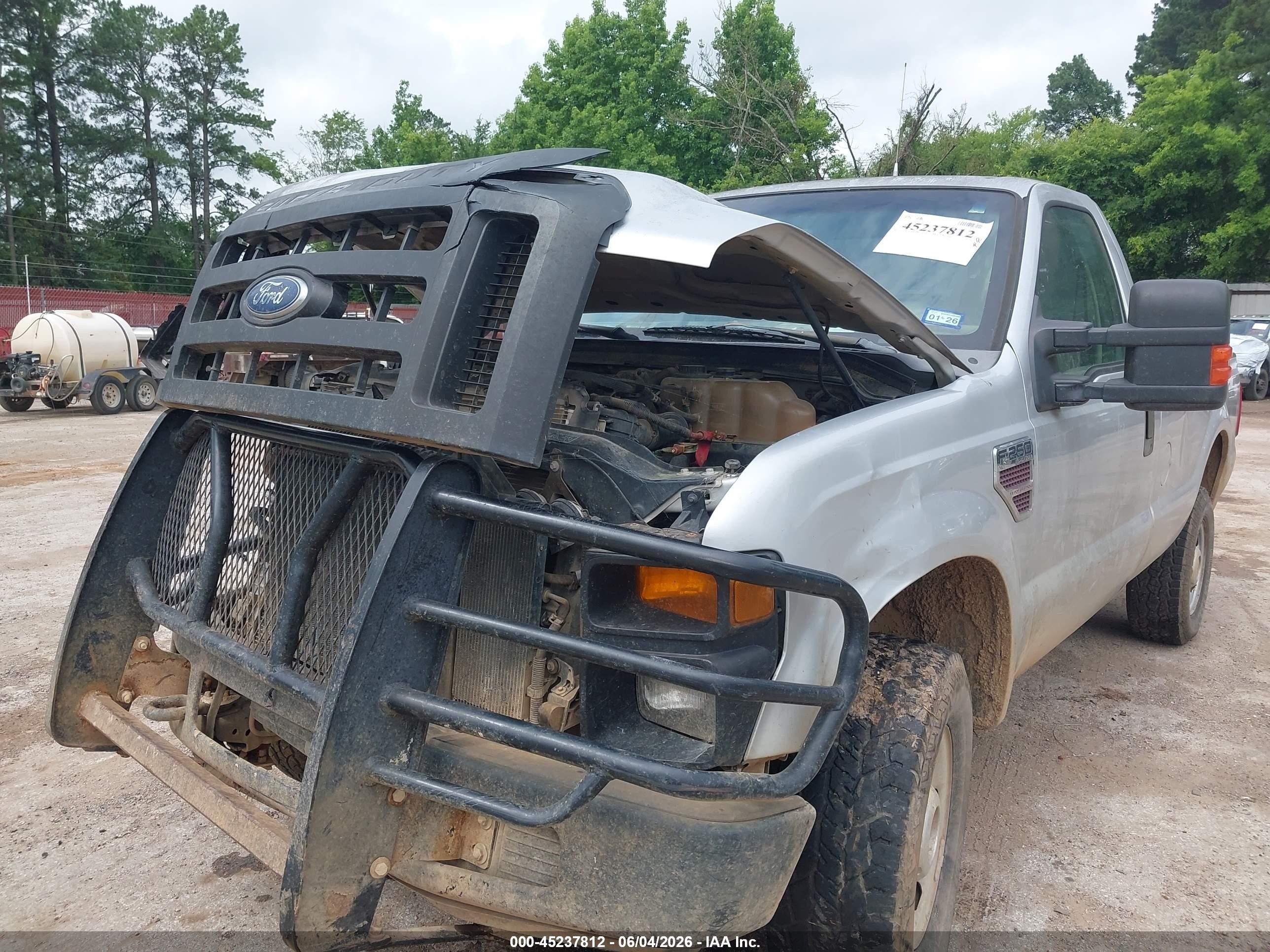 2008 Ford F-250   Silver vin: 1FTSF21R78EB94783