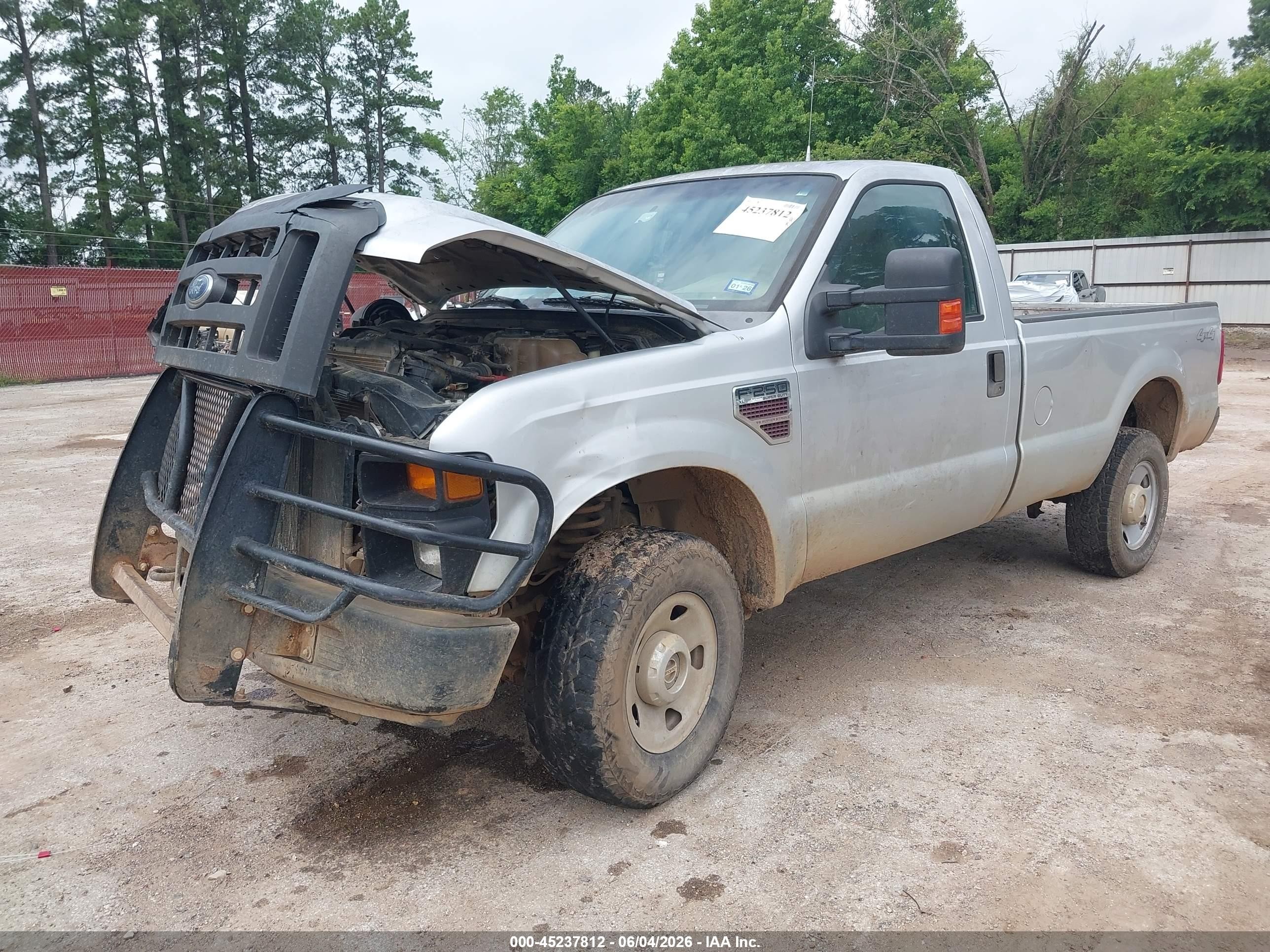 2008 Ford F-250   Silver vin: 1FTSF21R78EB94783