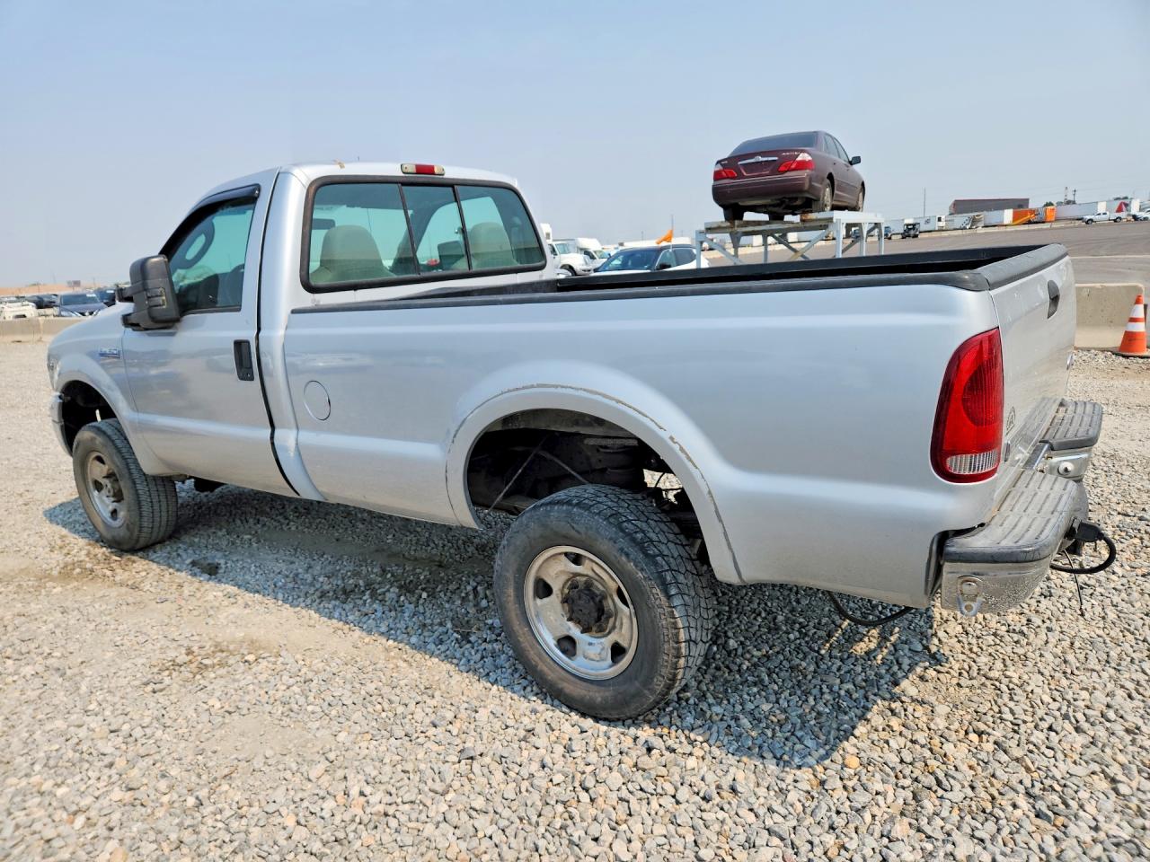 2005 Ford F250 Super Duty Silver vin: 1FTSF21Y05EA08486